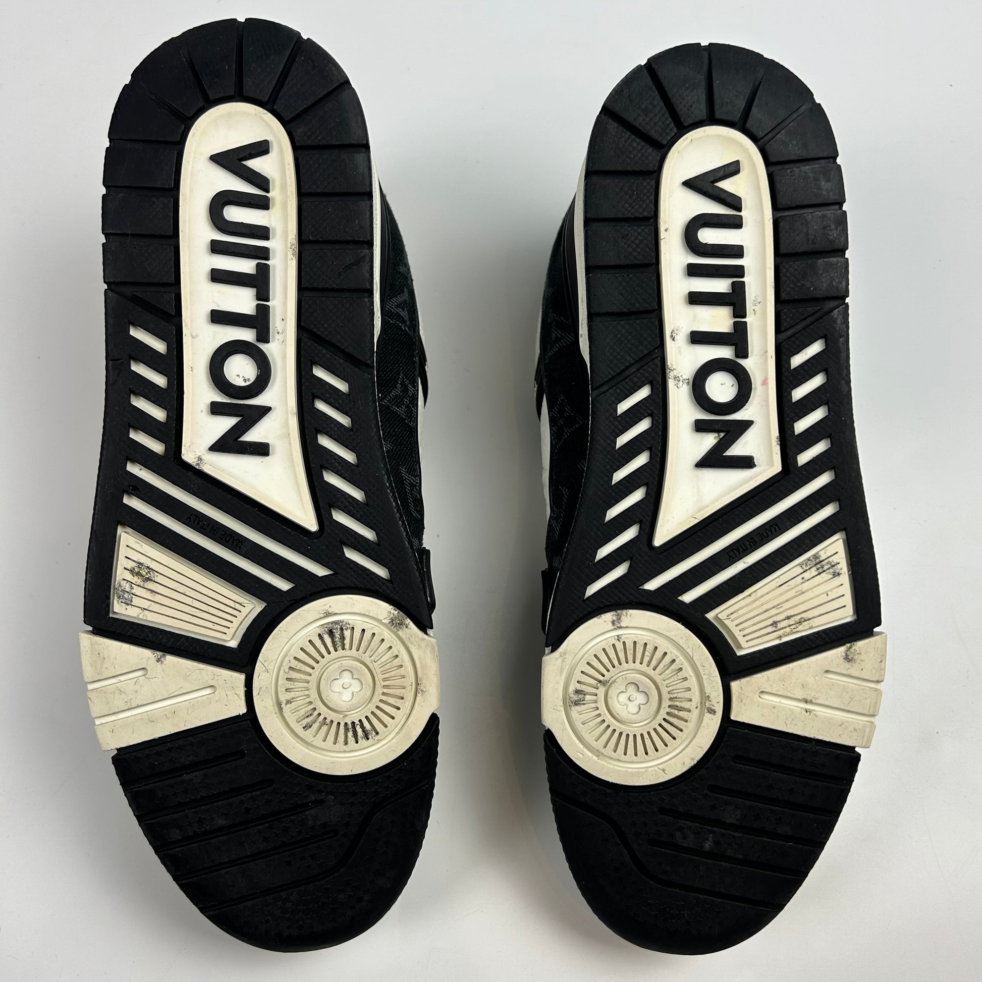 Louis Vuitton LV Trainer Black Denim