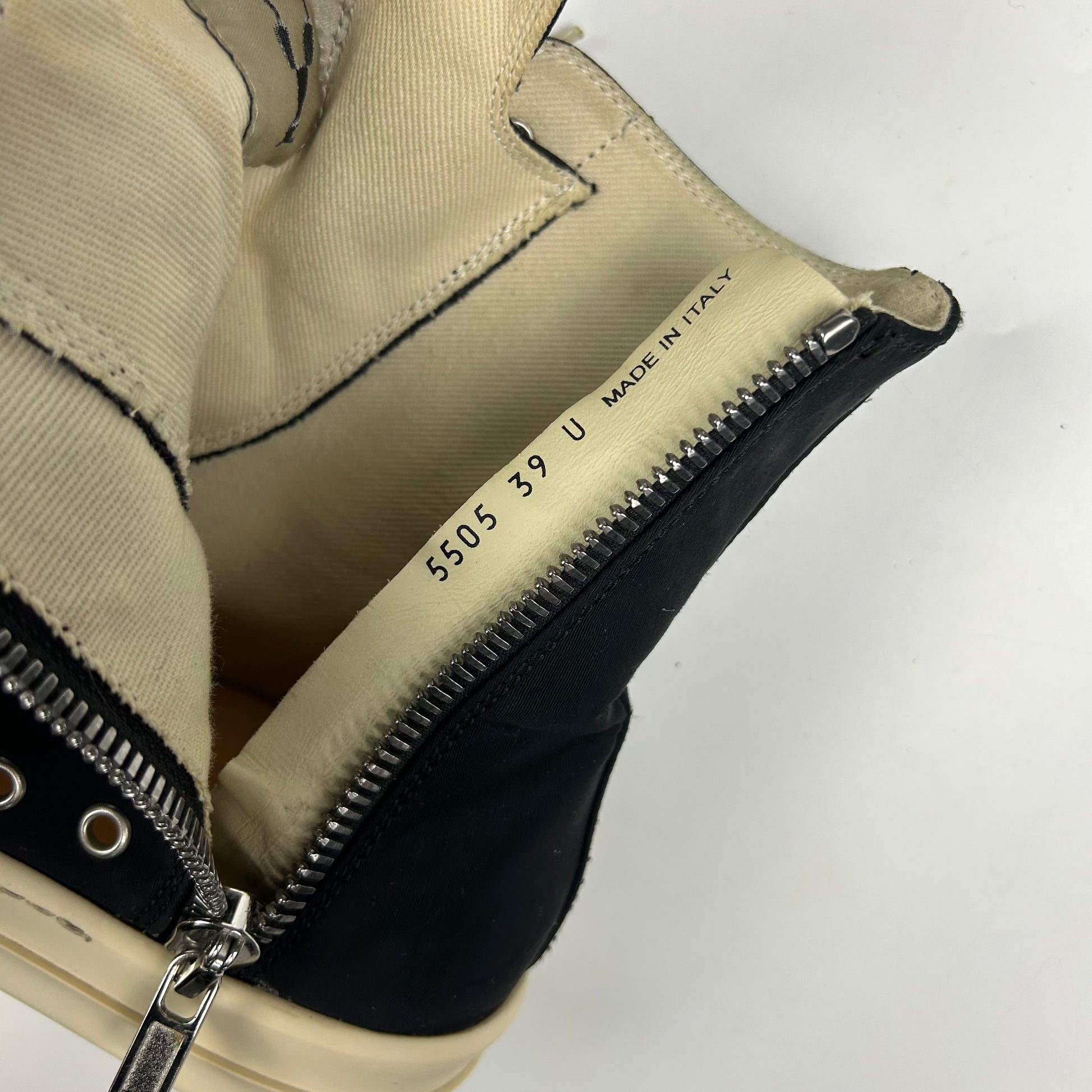 Rick Owens Ramones High Black
