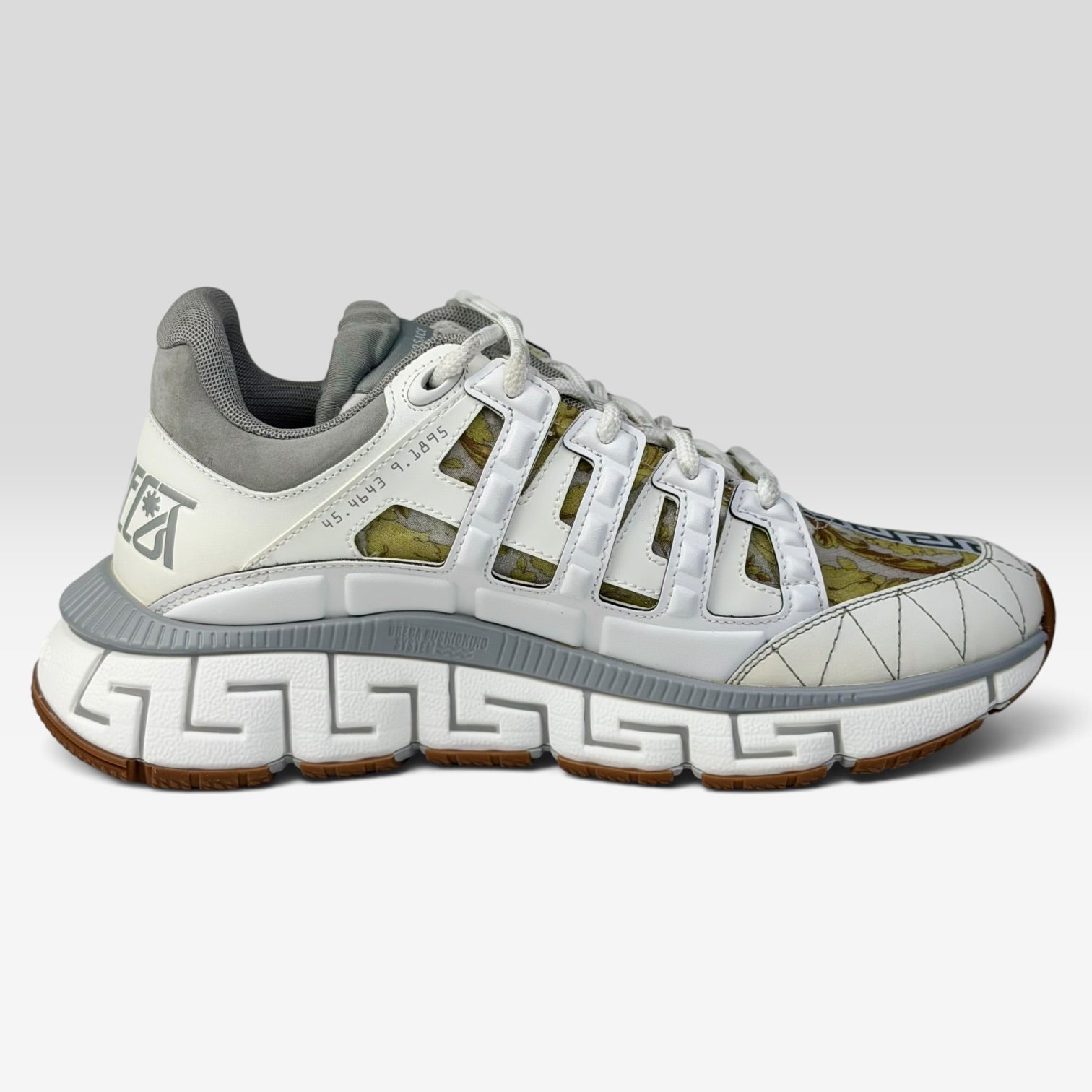 Versace Trigreca White/Grey Barocco