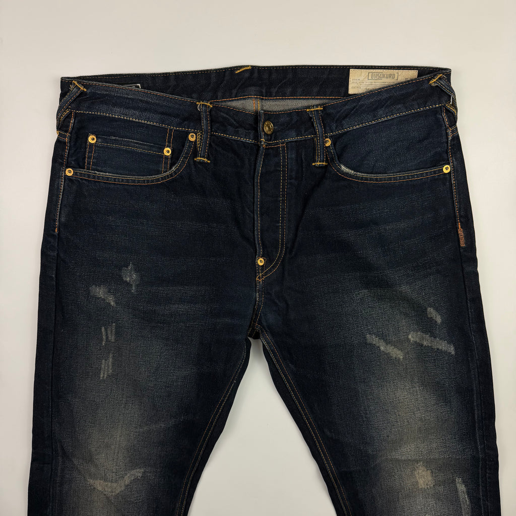 Evisu Kuro Seagull Jeans