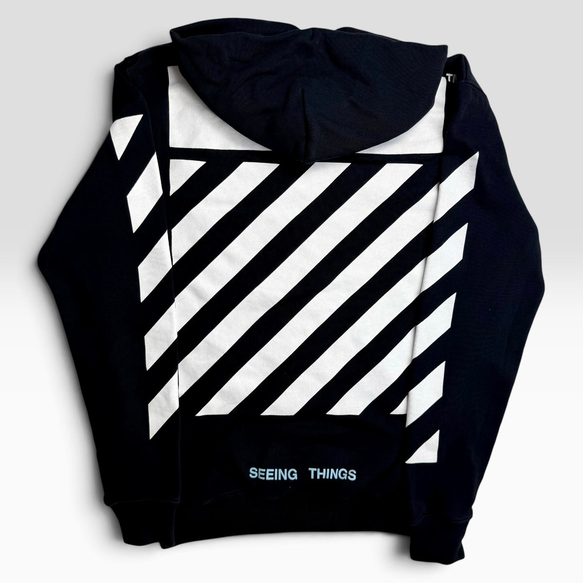 Off-White "Seeing Things" Hoodie Black