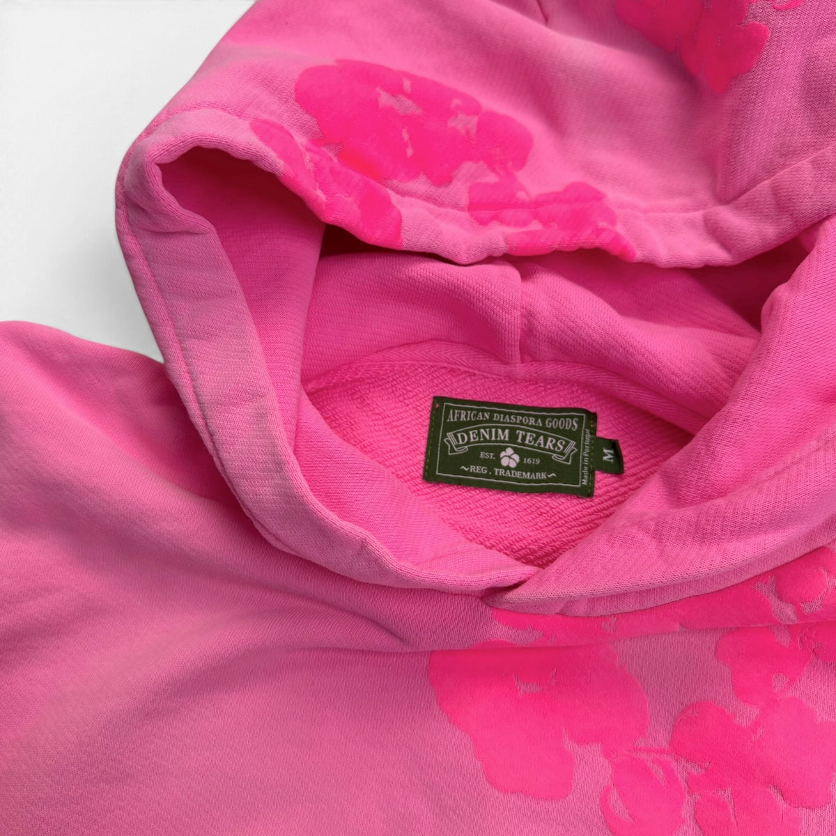 Denim Tears Mono Cotton Wreath Hoodie Pink