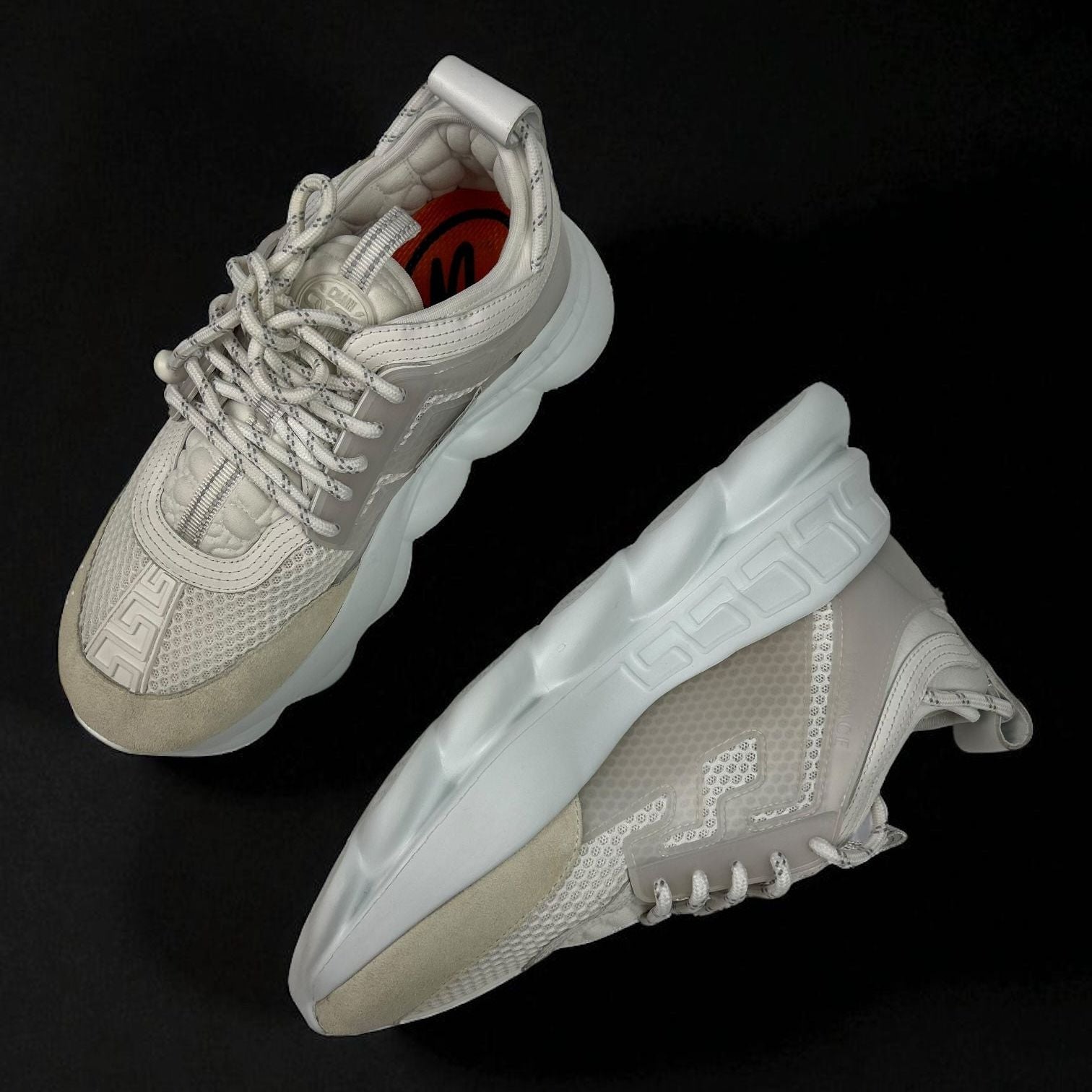 Versace Chain Reaction White