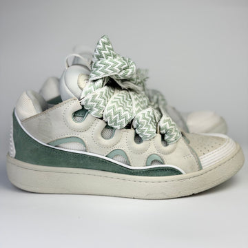 Lanvin Curb Turqoise Sneakers