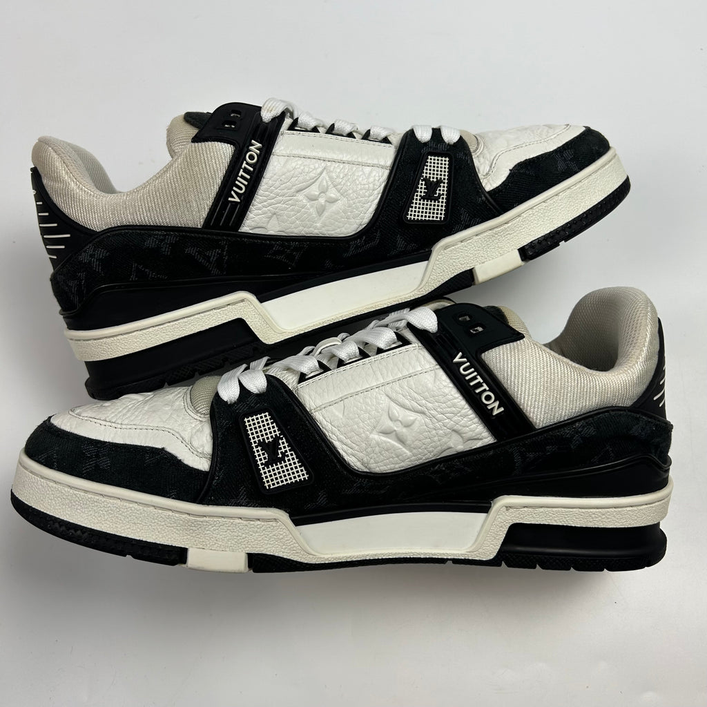 Louis Vuitton LV Trainer Black Denim