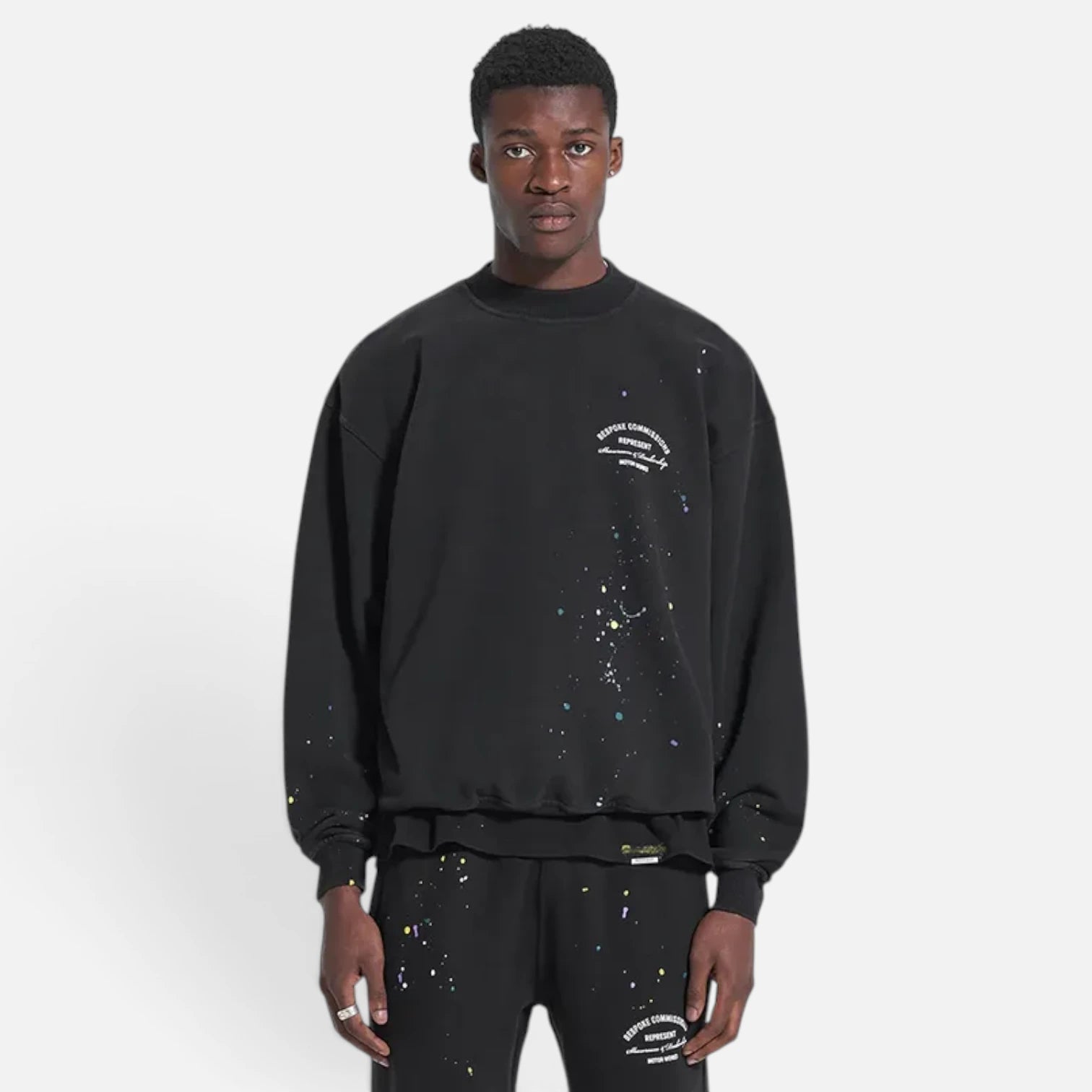 Represent Bespoke Commission Sweatshirt Black