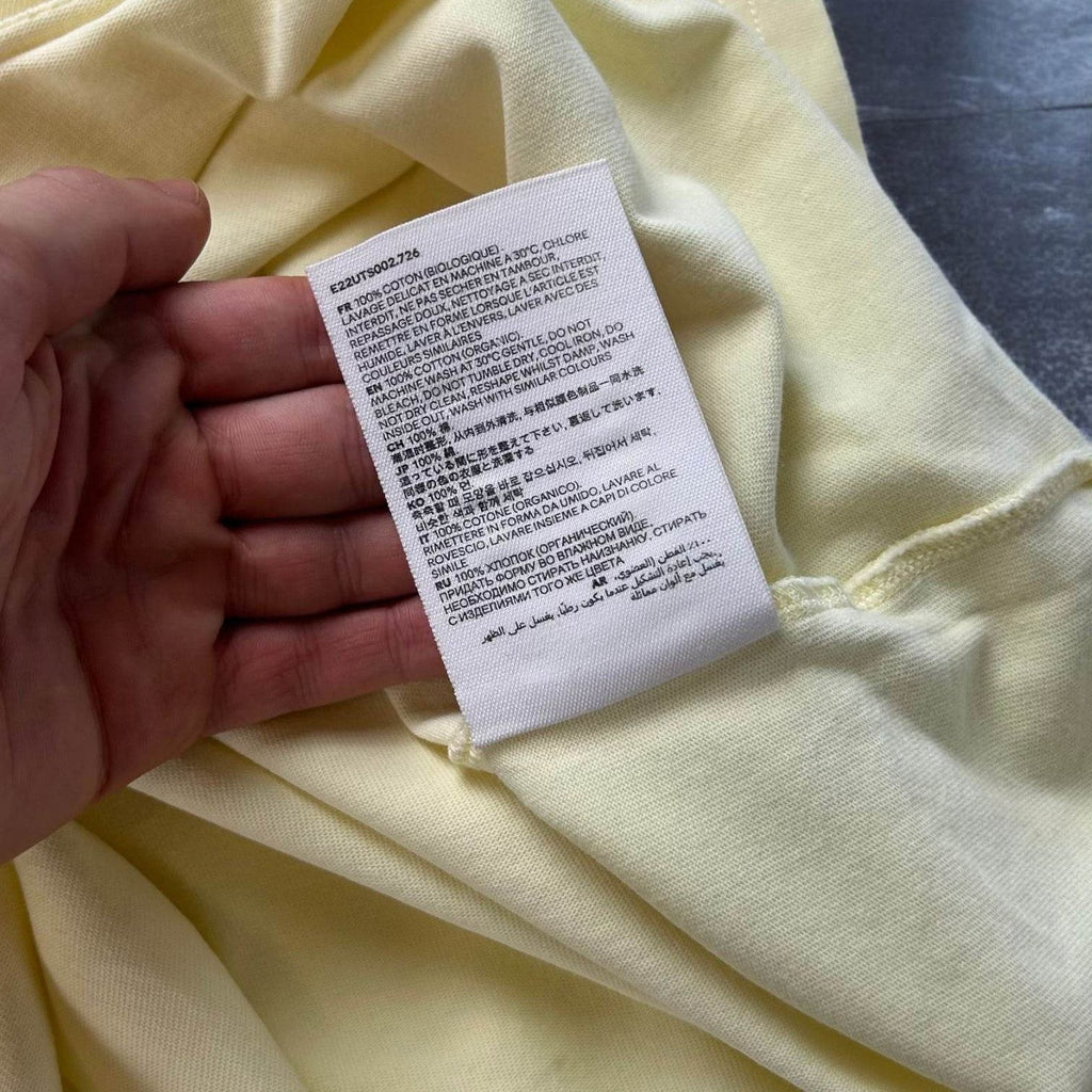 Ami Paris Pale Yellow T-shirt - V STEALS