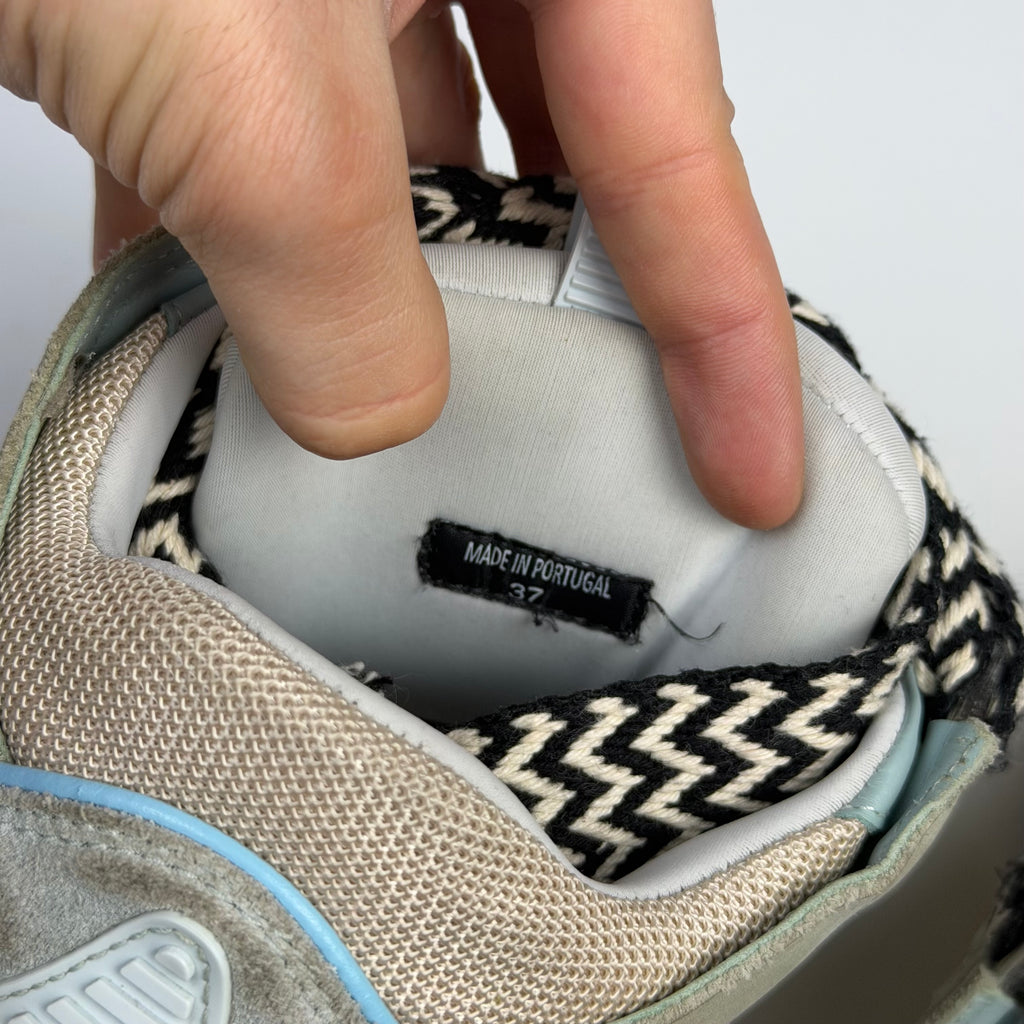 Lanvin Curb Blue Sneakers