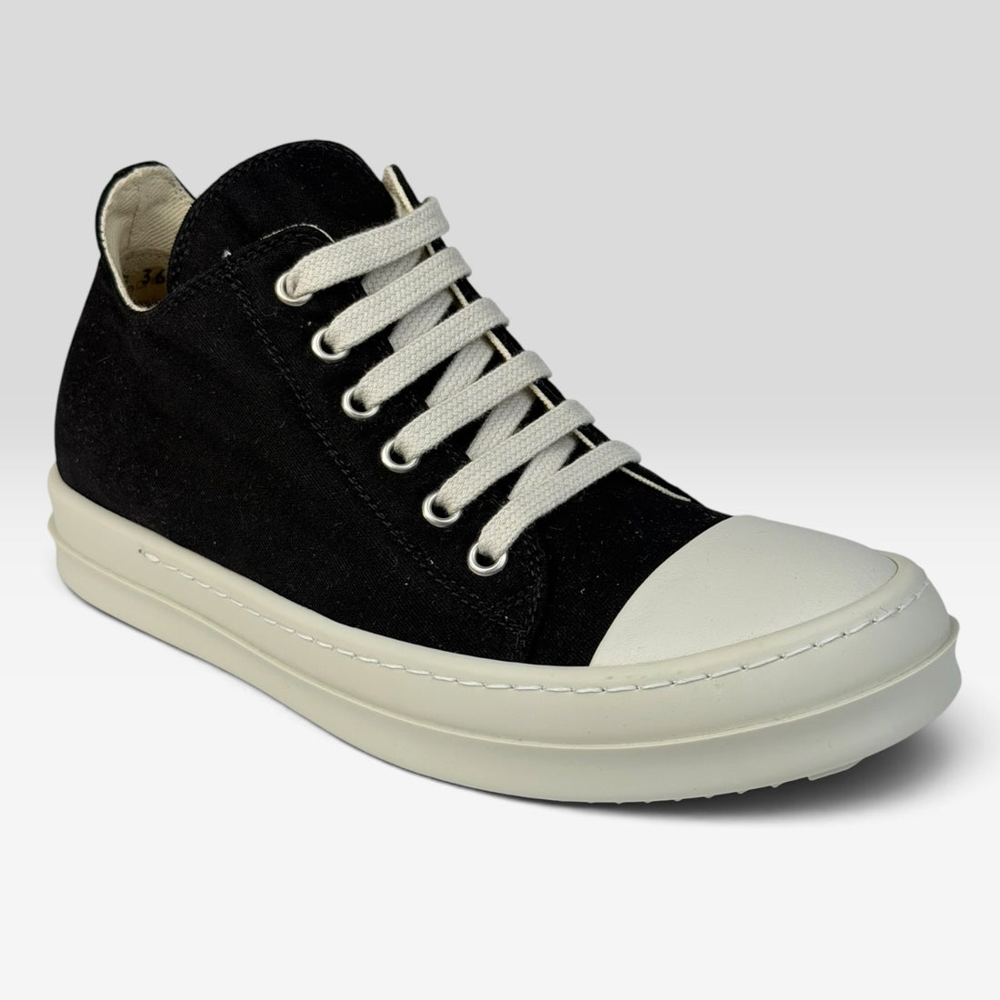 Rick Owens DRKSHDW Ramones Low Black/Milk