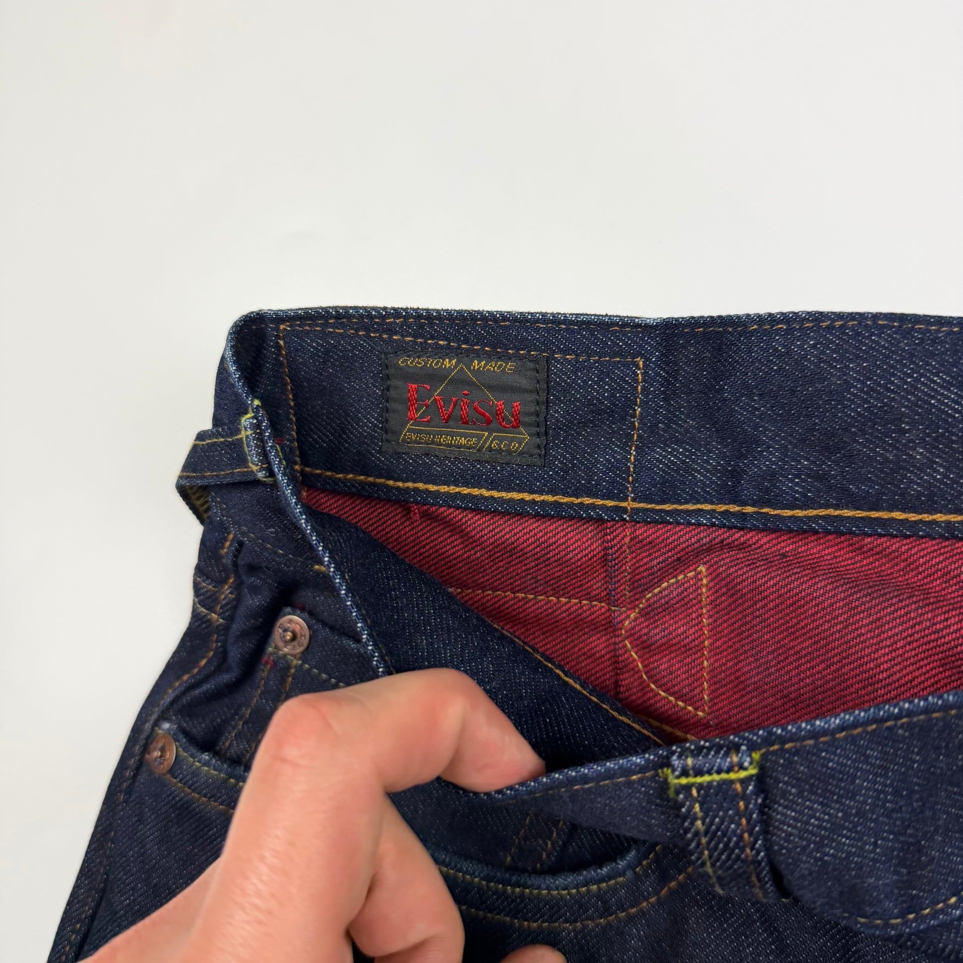 Evisu Seagull Pocket Jeans