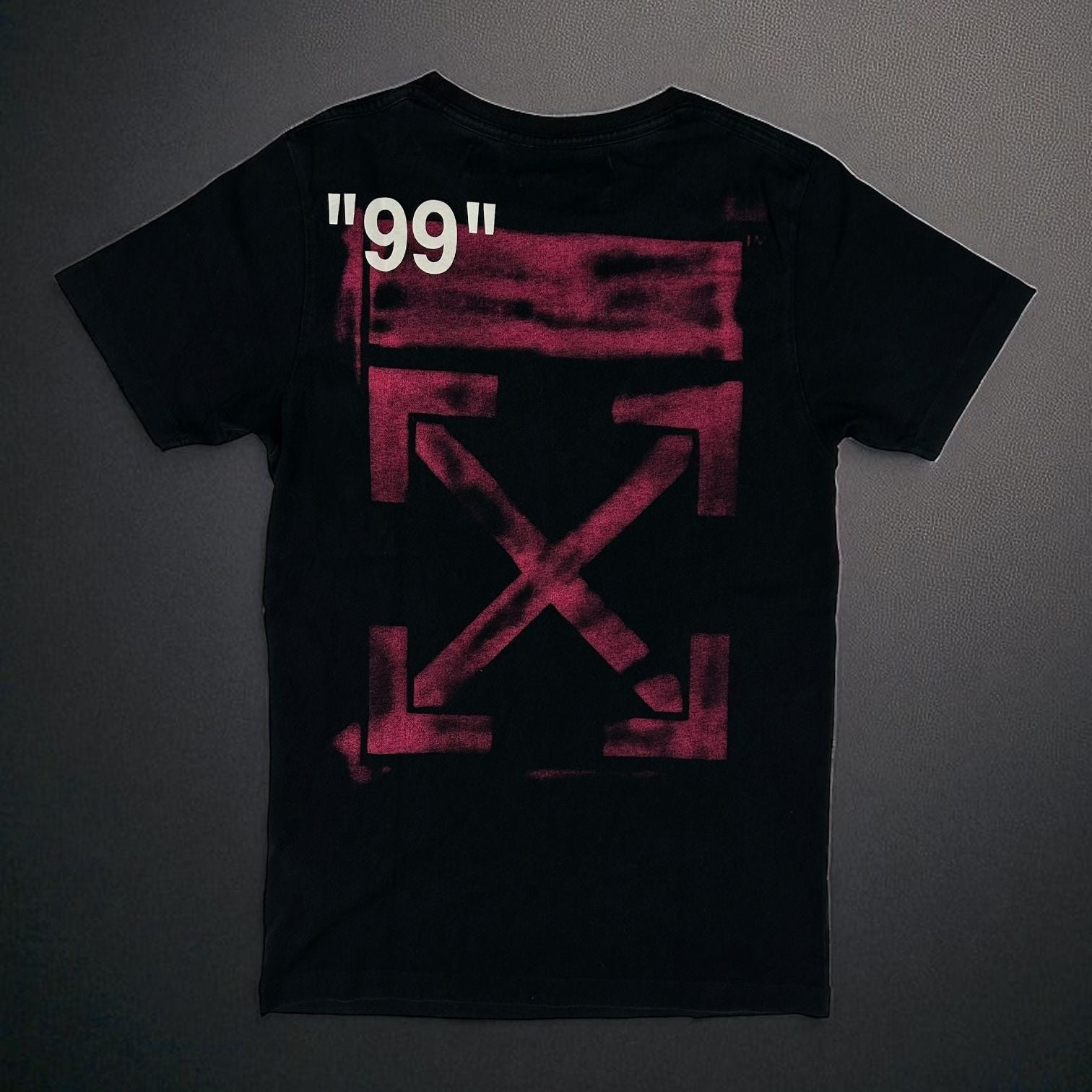 Off-White Graffiti Pink Arrows T-shirt
