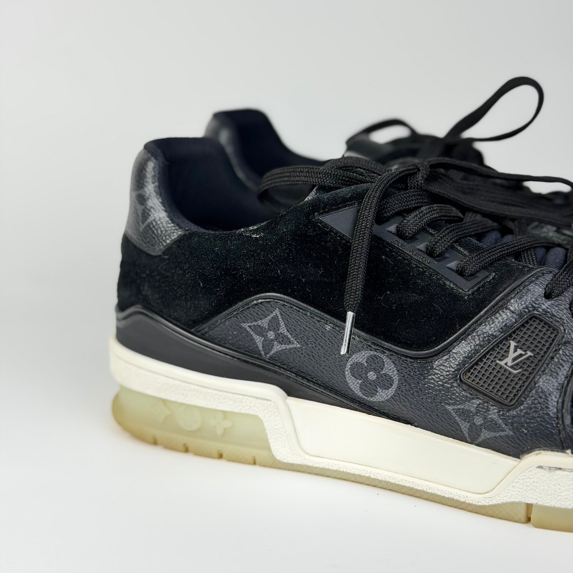 Louis Vuitton Black Monogram Trainer
