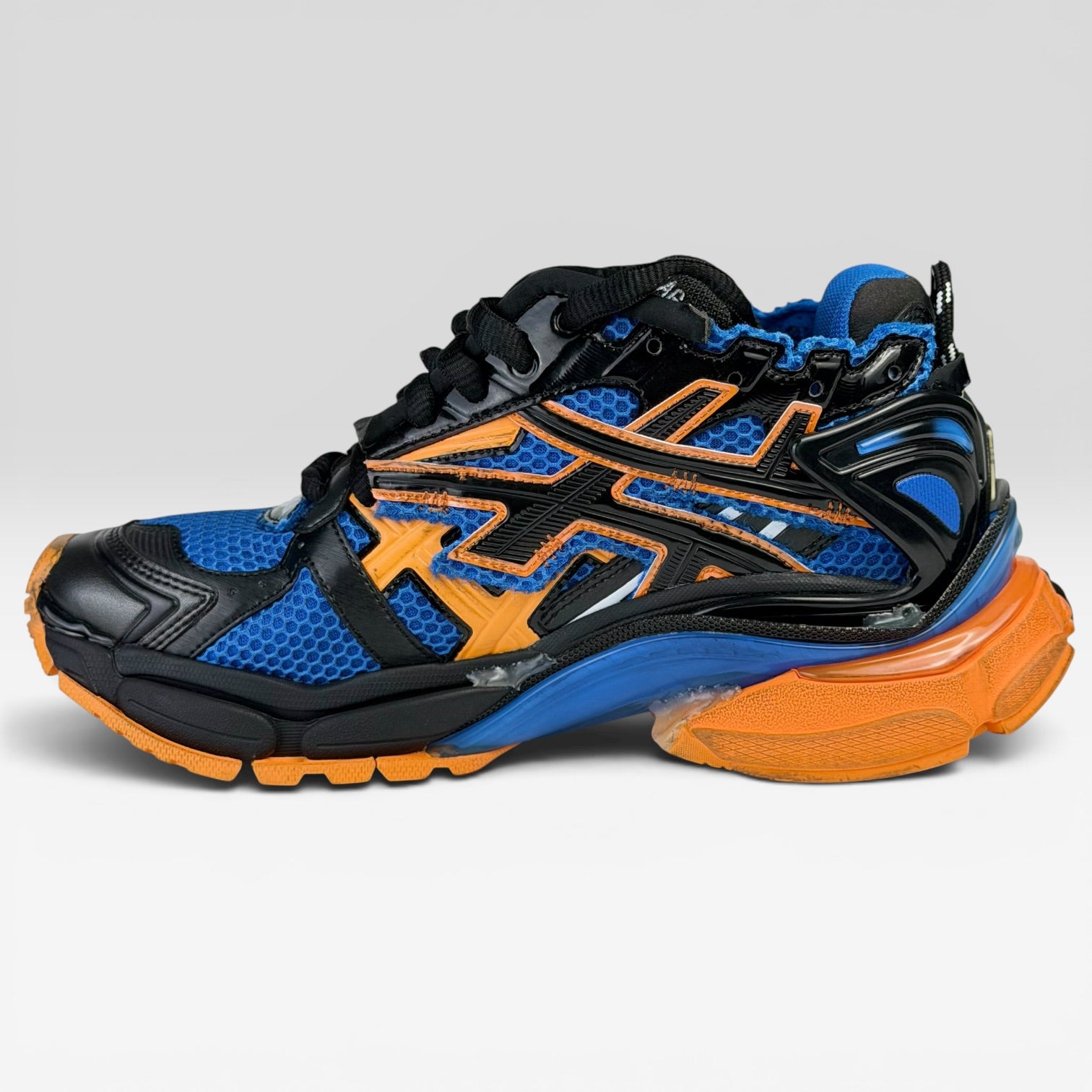 Balenciaga Runner Blue/Orange/Black Sneakers