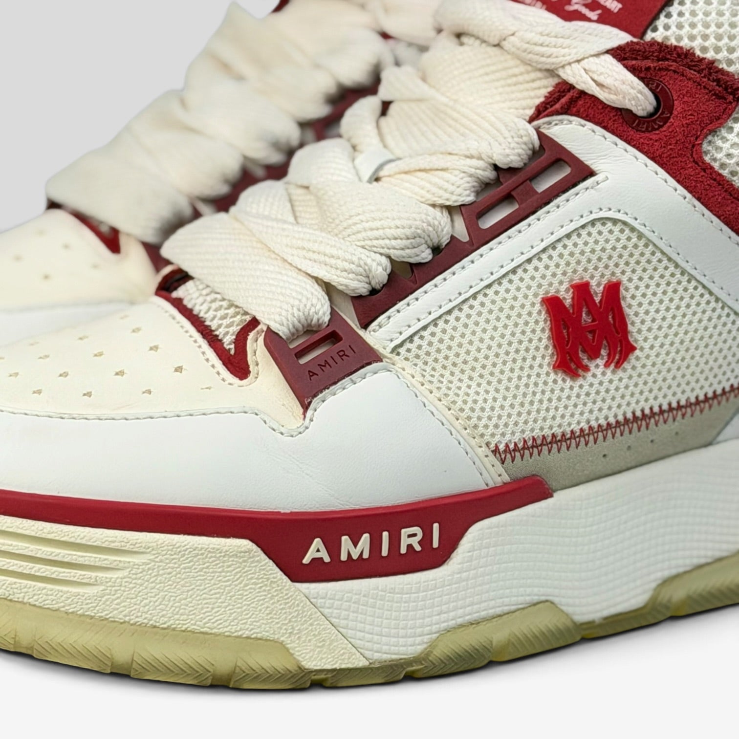 Amiri MA-1 White/Red | Sneakers Amiri