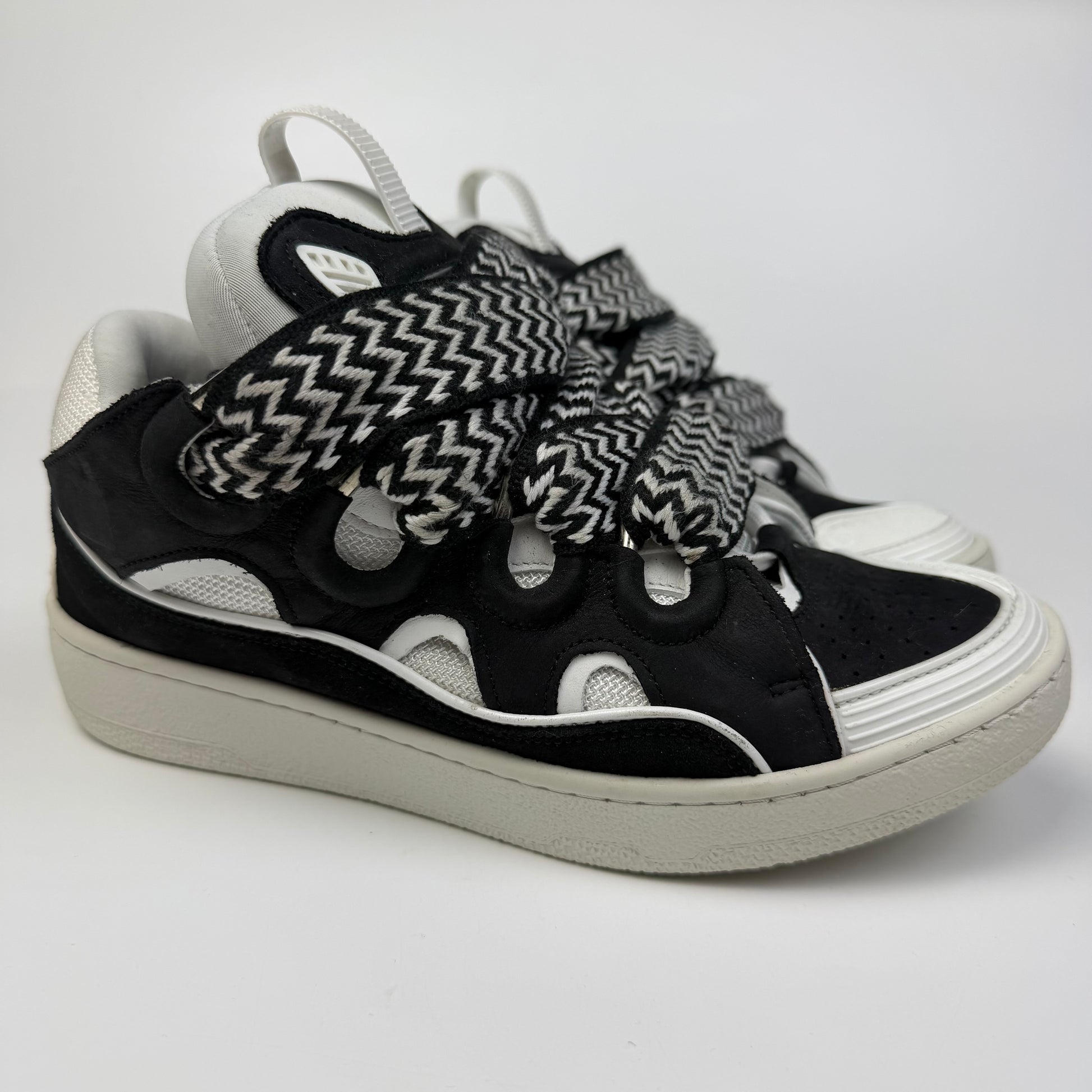 Lanvin Curb Black Sneakers