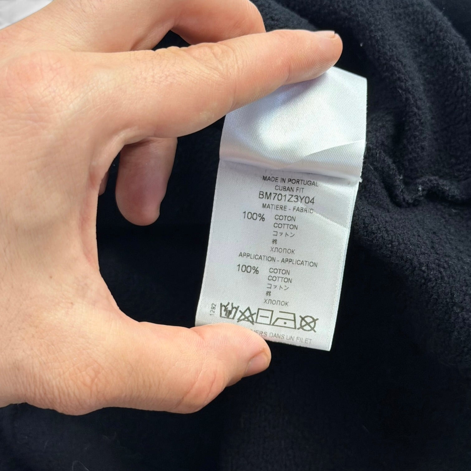 Givenchy Patch Hoodie Cuban Fit Black