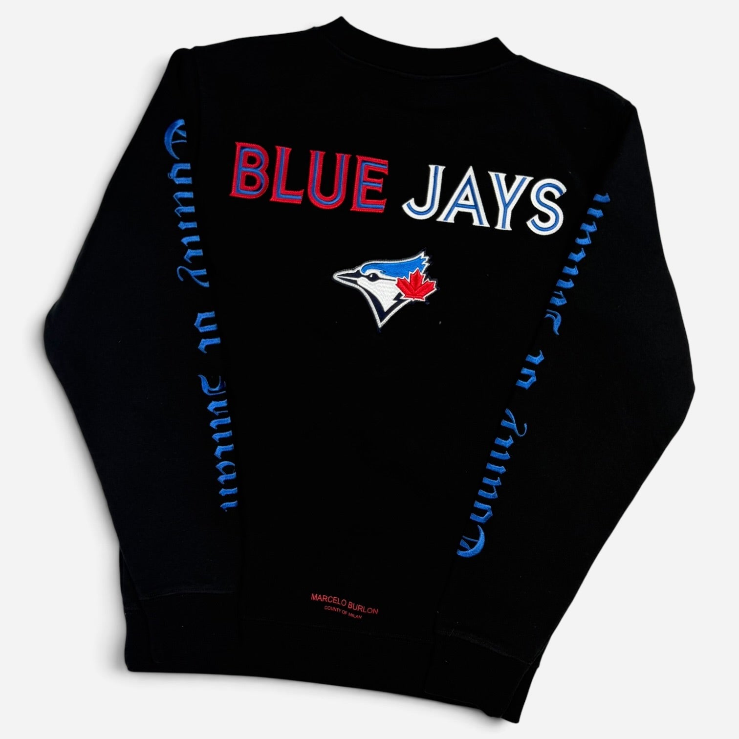 Marcelo Burlon x Toronto Blue Jays Sweatshirt Black
