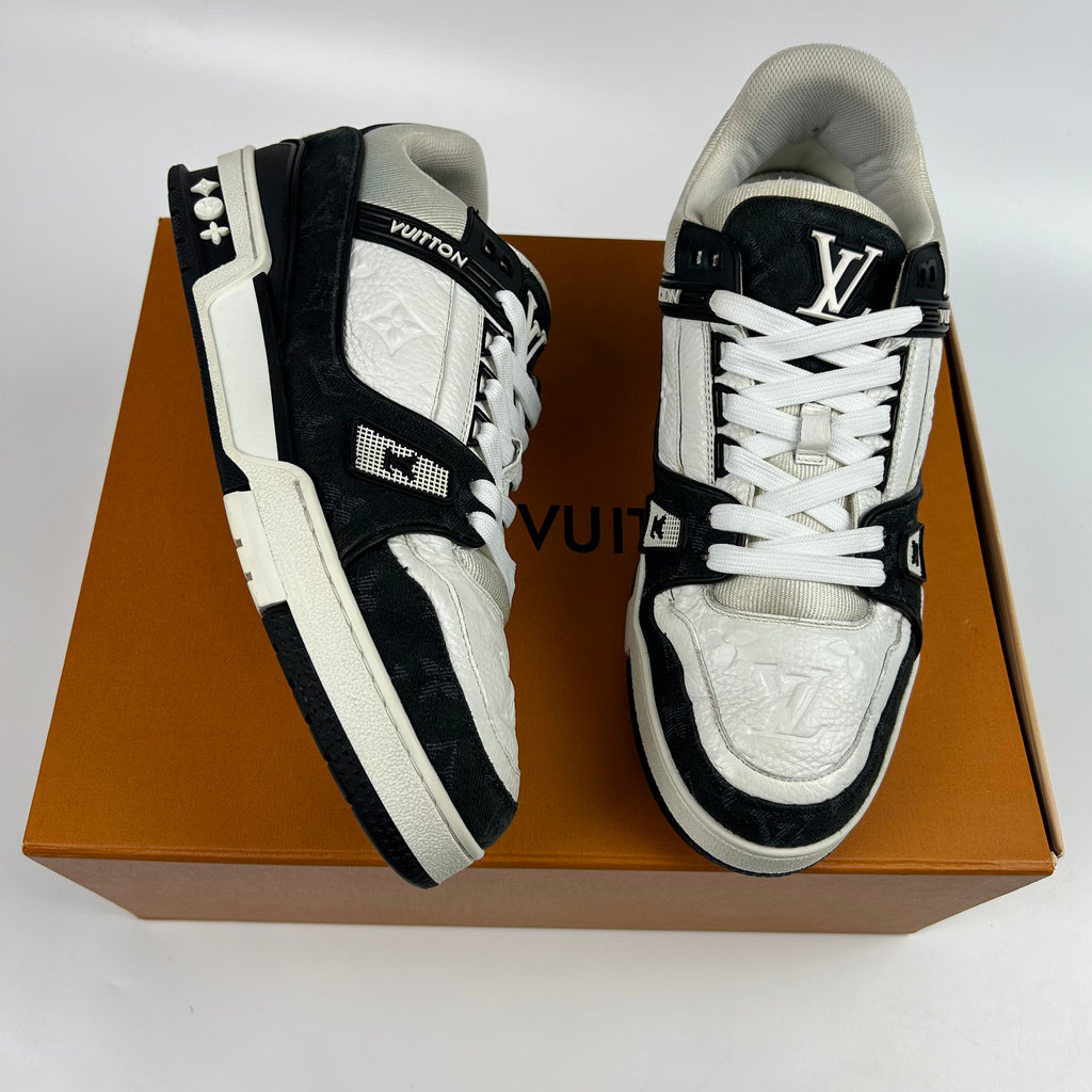 Louis Vuitton LV Trainer Black Denim