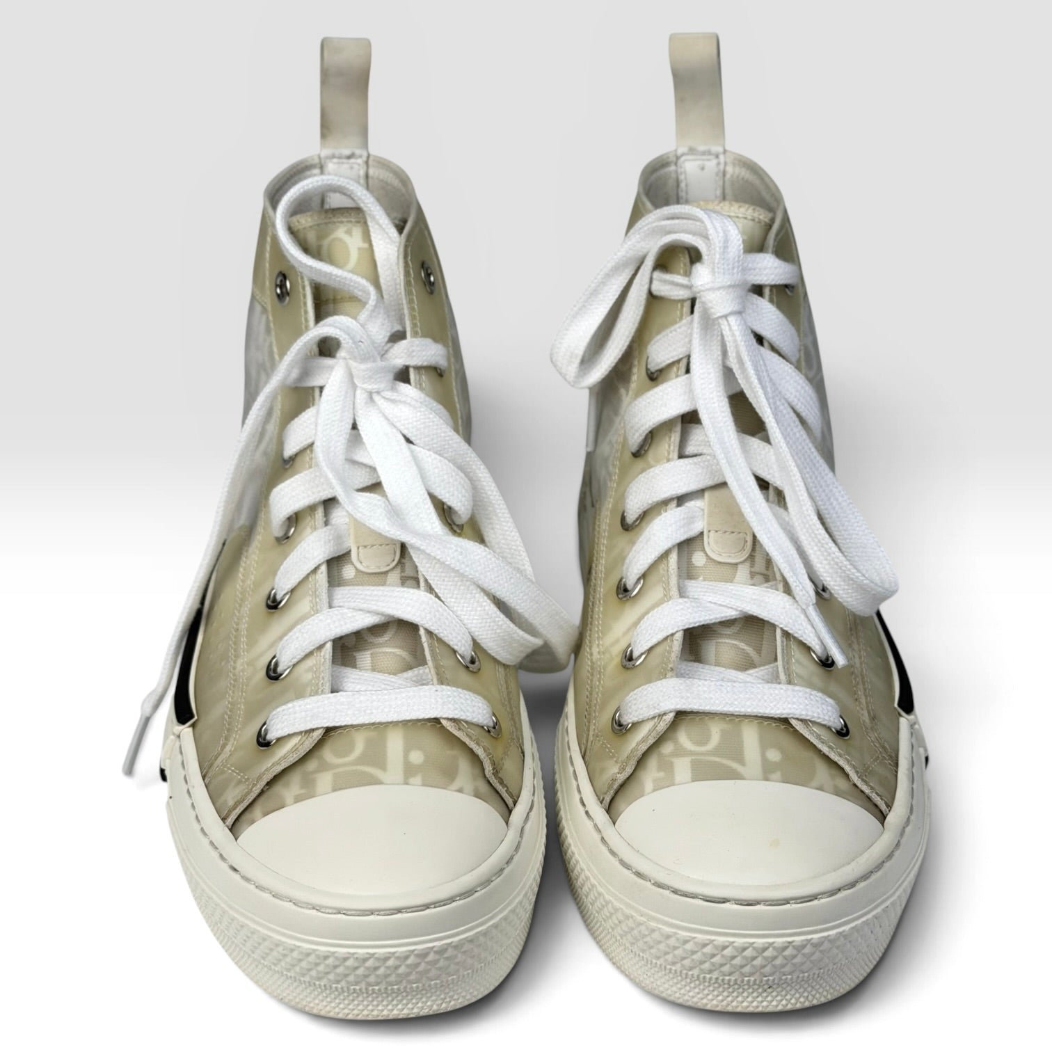 Dior B23 High-Top White Oblique