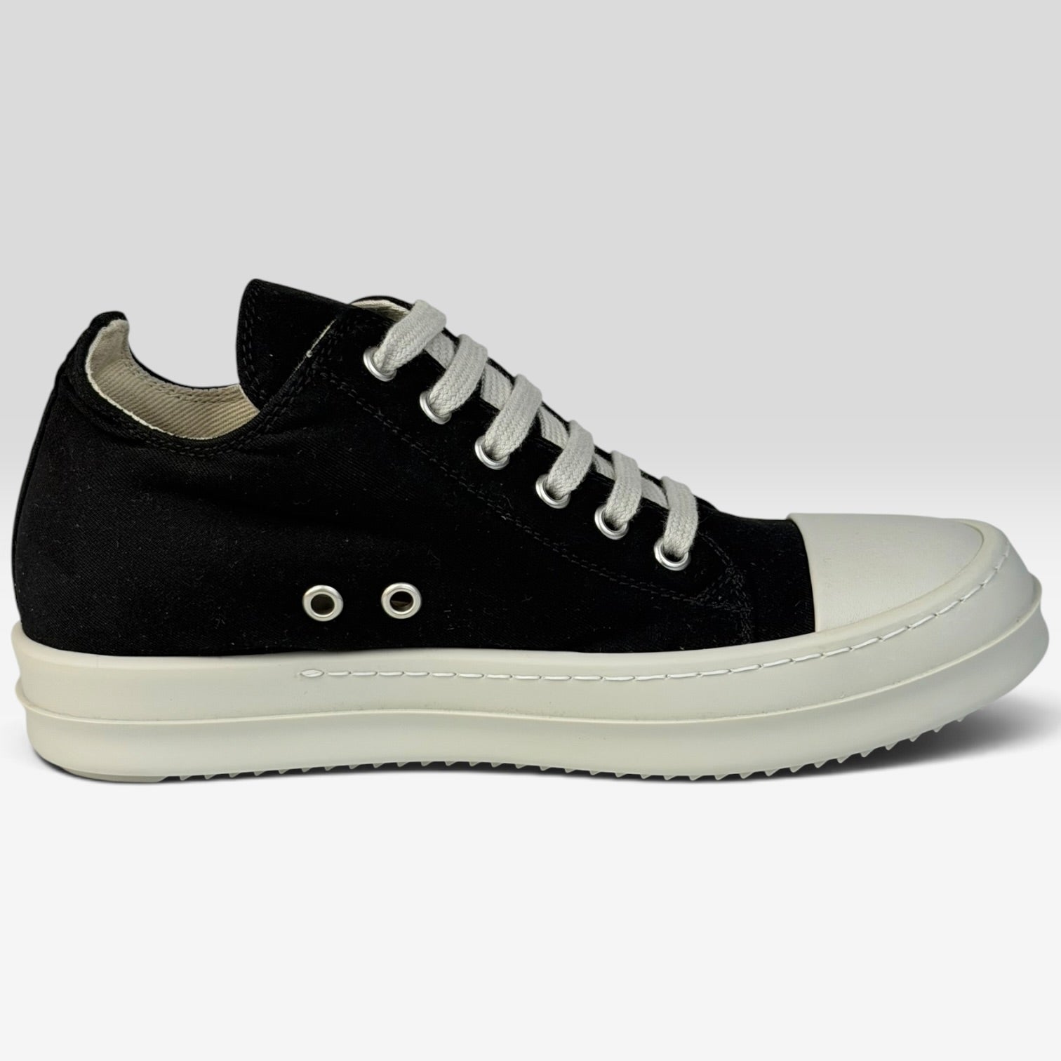 Rick Owens DRKSHDW Ramones Low Black/Milk