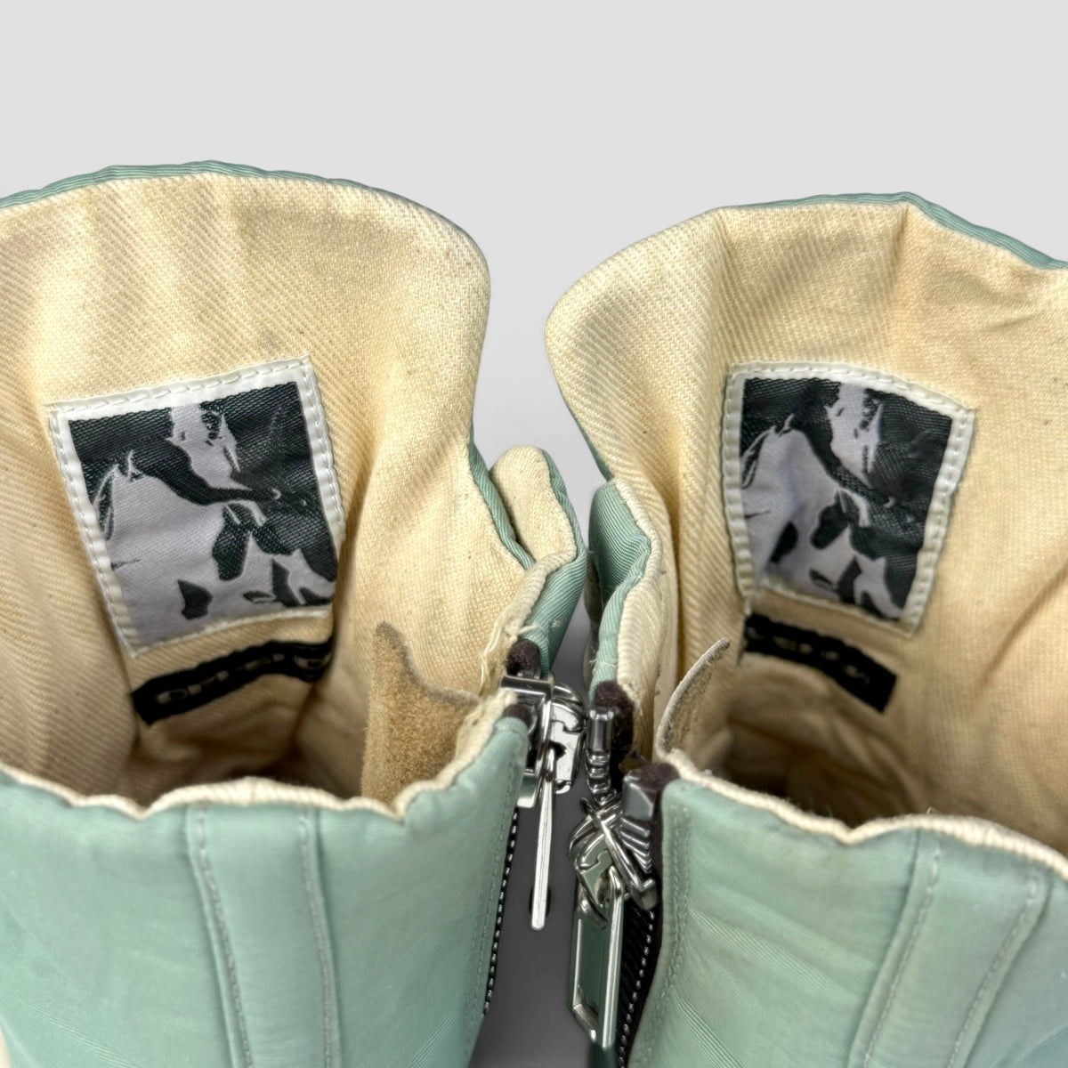 Rick Owens DRKSHDW Ramones High Strobe Aqua