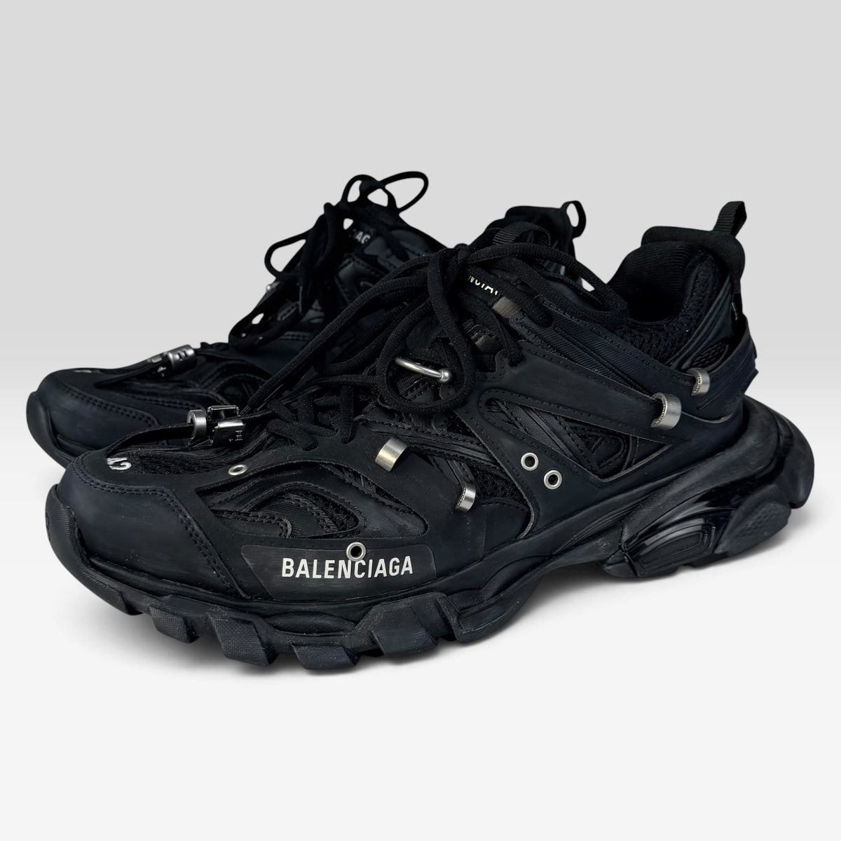 Balenciaga Track Piercing Black