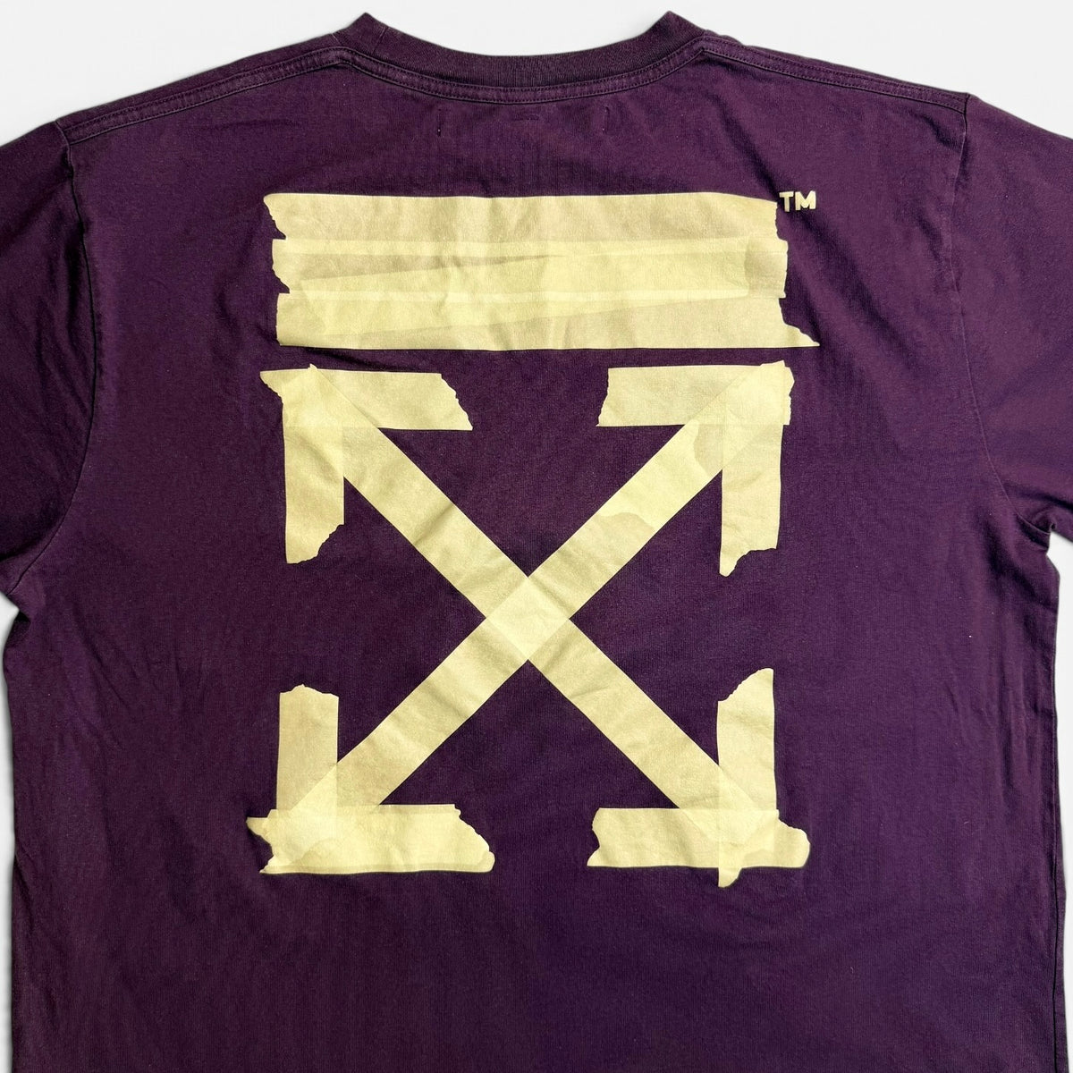 Off-White Purple Tape Arrows T-Shirt