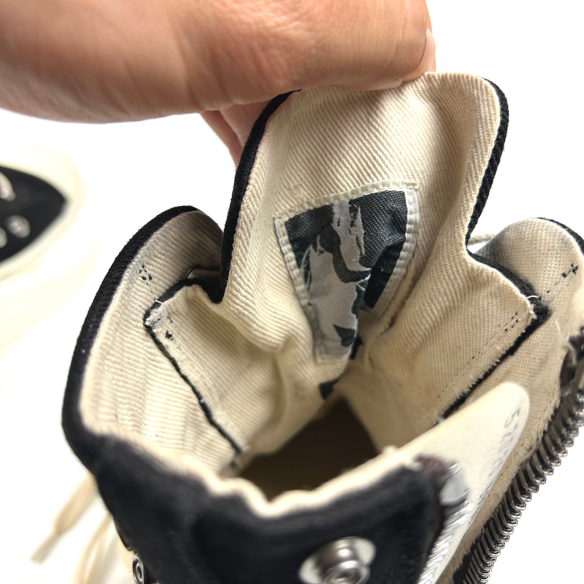 Rick Owens Abstract Sneaks Studded