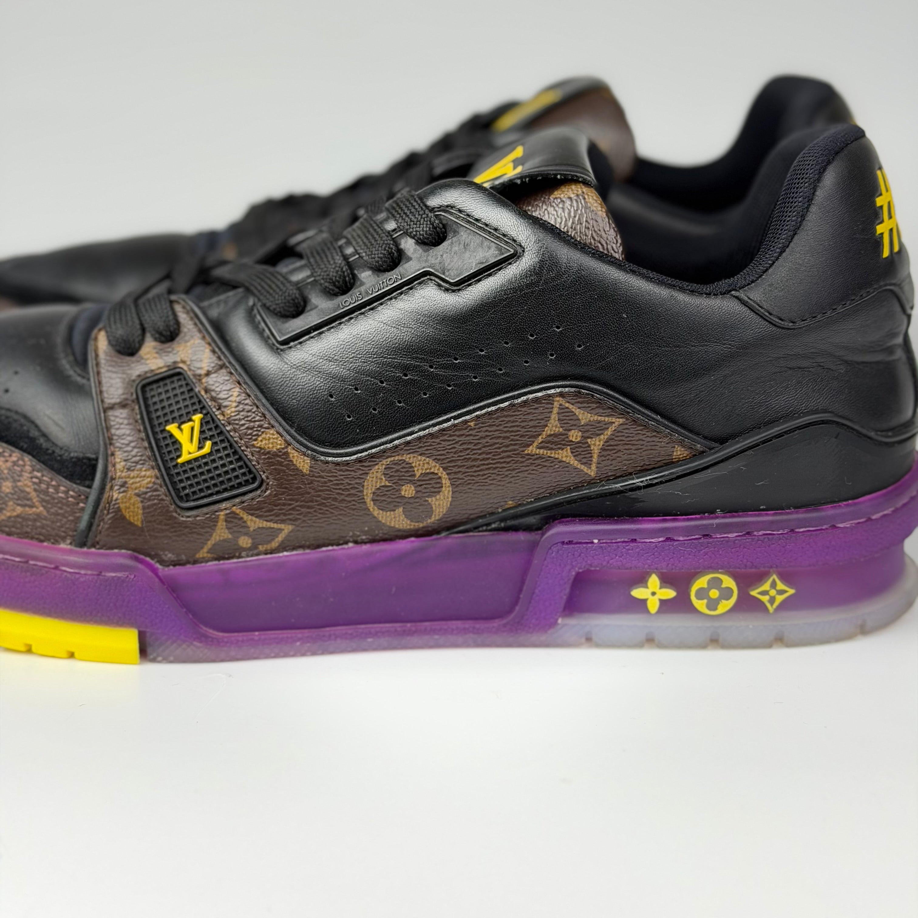 Louis Vuitton LV Trainer Purple Monogram
