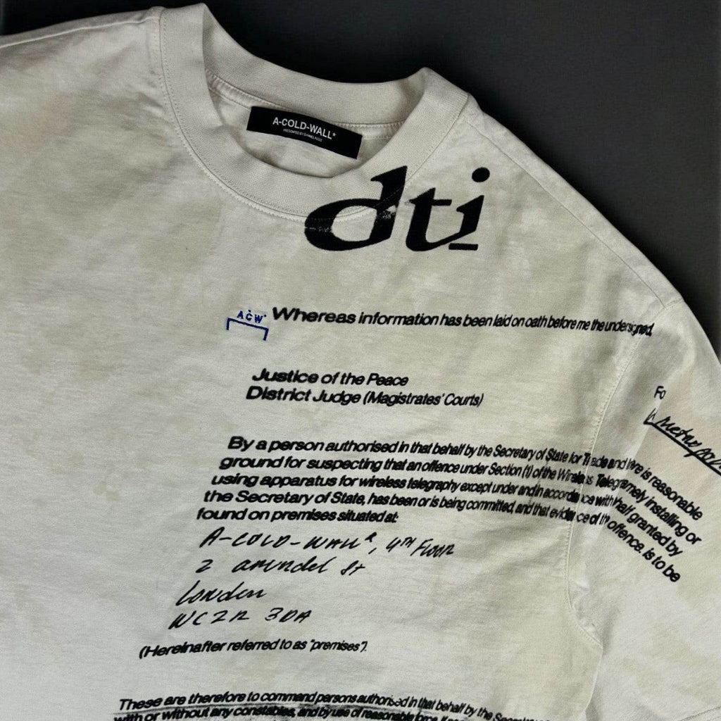 A-Cold-Wall* T-shirt - V STEALS