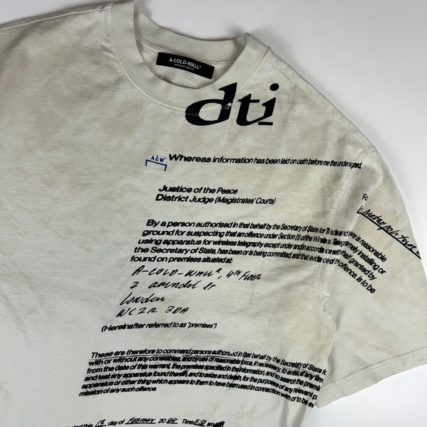 A-Cold-Wall* T-shirt