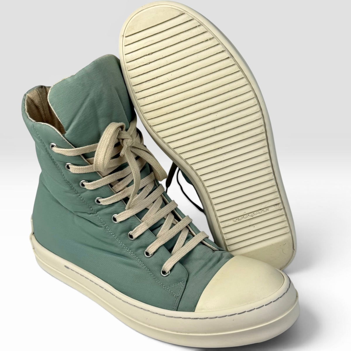 Rick Owens DRKSHDW Ramones High Strobe Aqua
