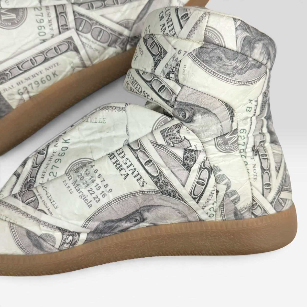 Maison Margiela Future High-Top Dollar Bill