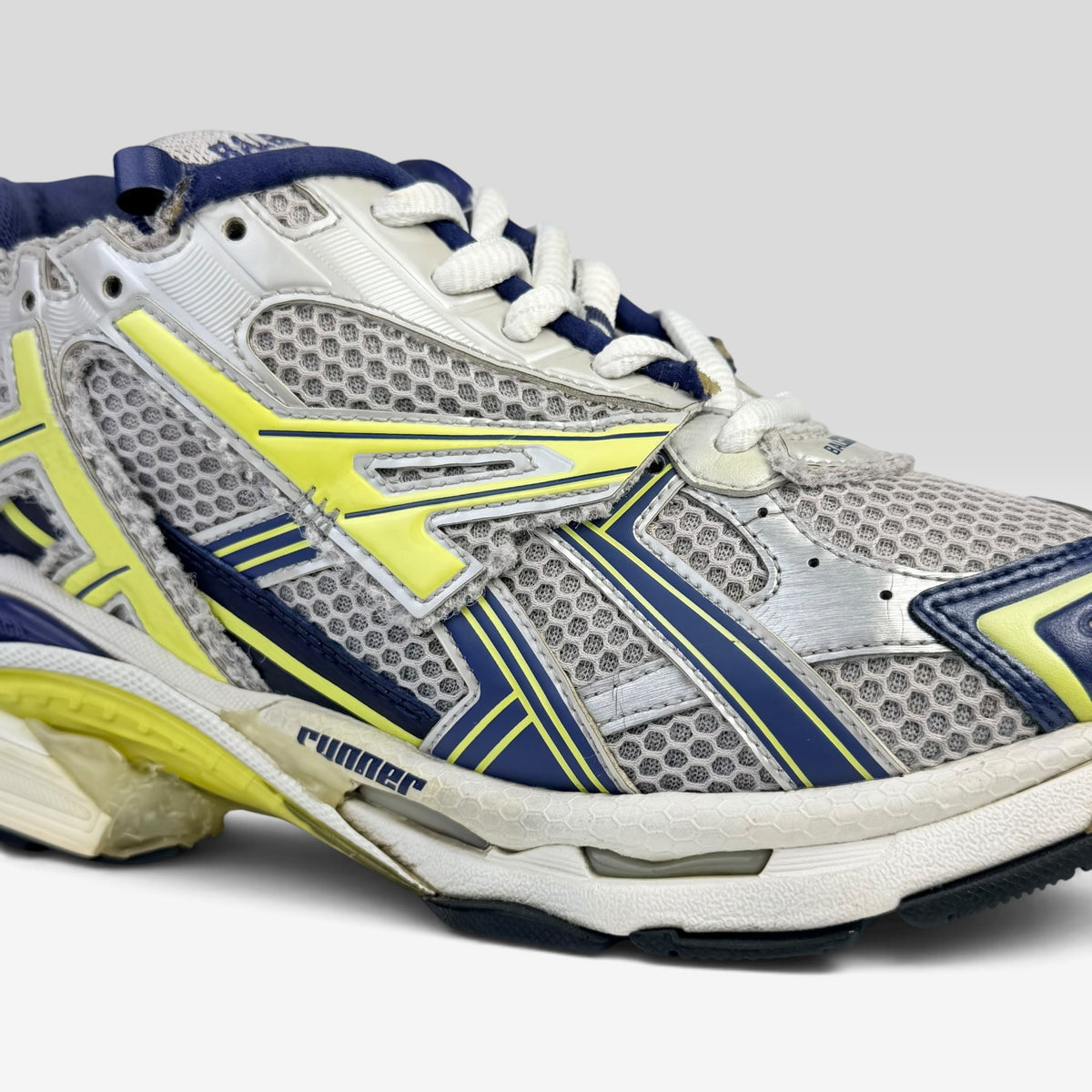 Balenciaga Runner White/Blue/Yellow/Grey