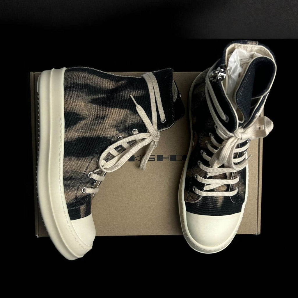 Rick Owens Ramones High Tie Dye - V STEALS