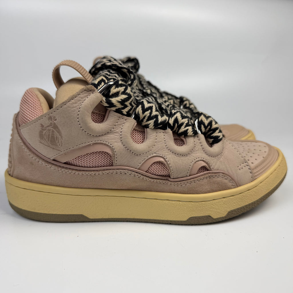 Lanvin Curb Pink Sneakers
