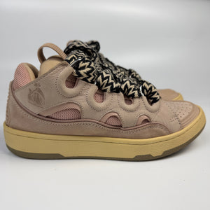 Lanvin Curb Pink Sneakers