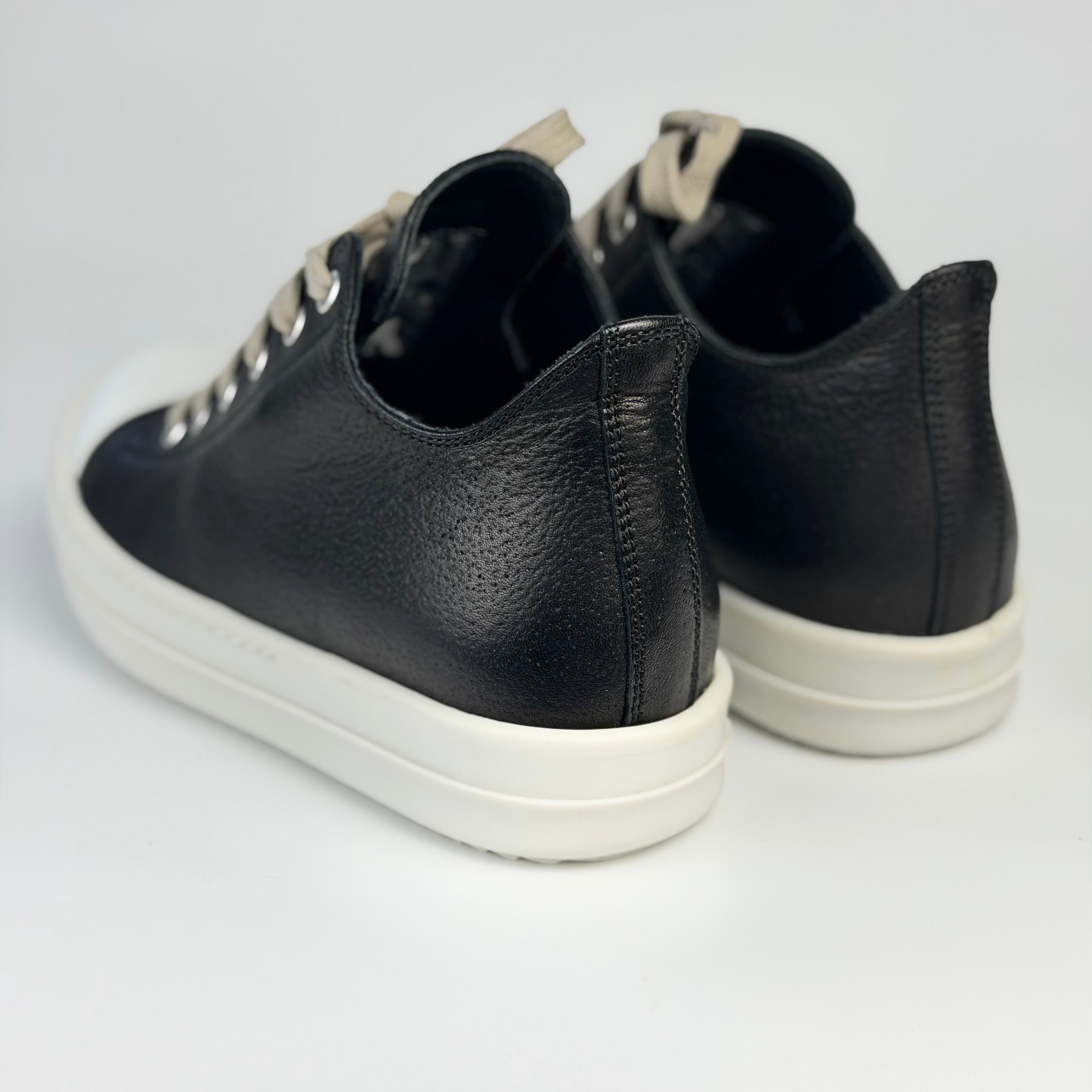 Rick Owens Grained Leather Ramones