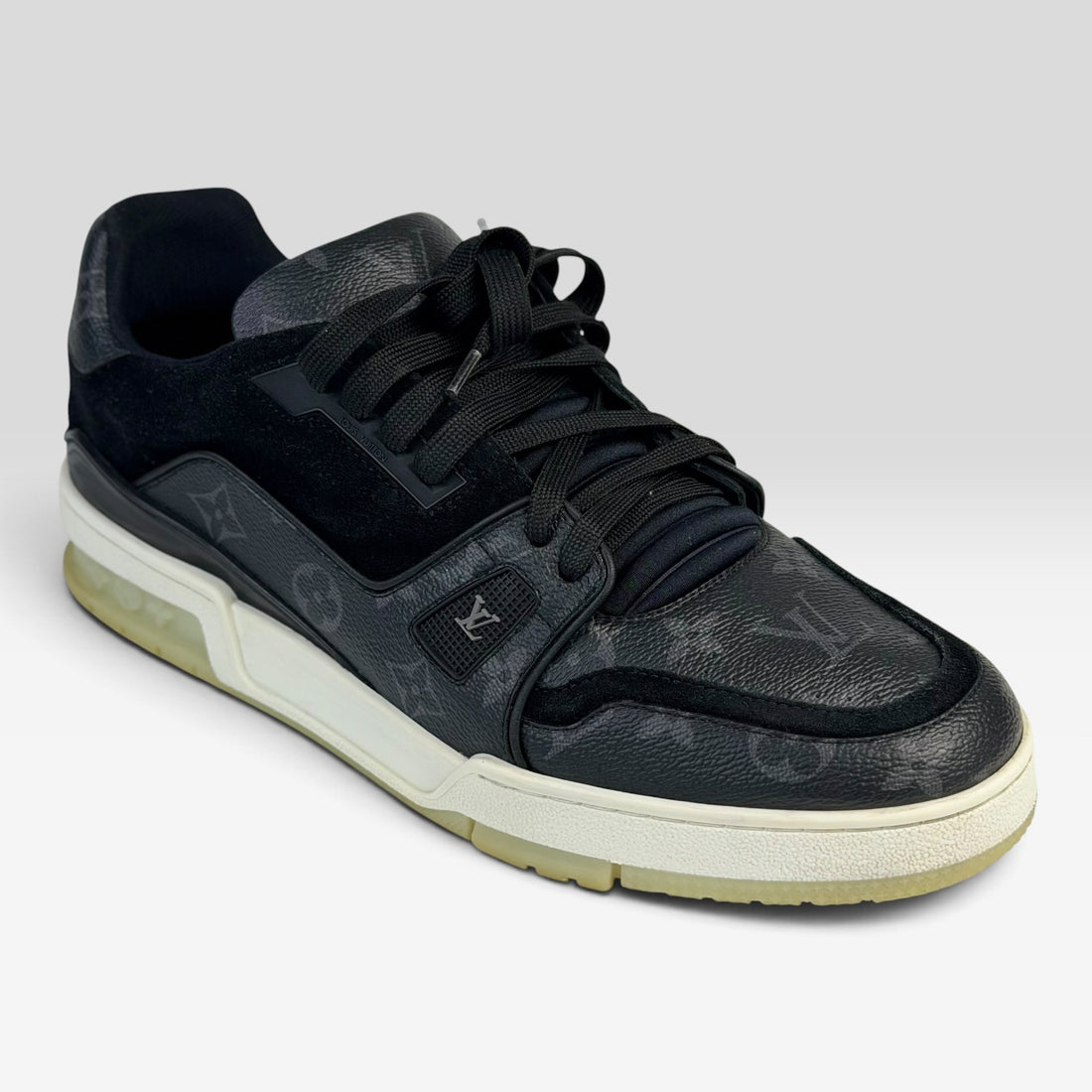 Louis Vuitton LV Trainer Black Monogram