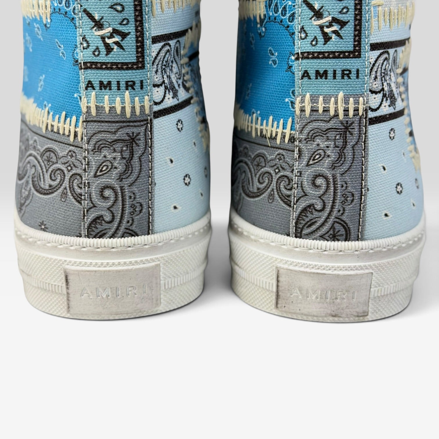 Amiri Sunset Sneakers Bandana Reconstructed