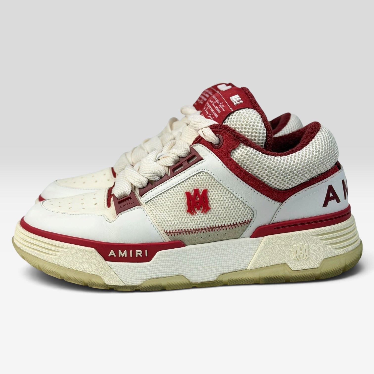 Amiri MA-1 White/Red | Sneakers Amiri