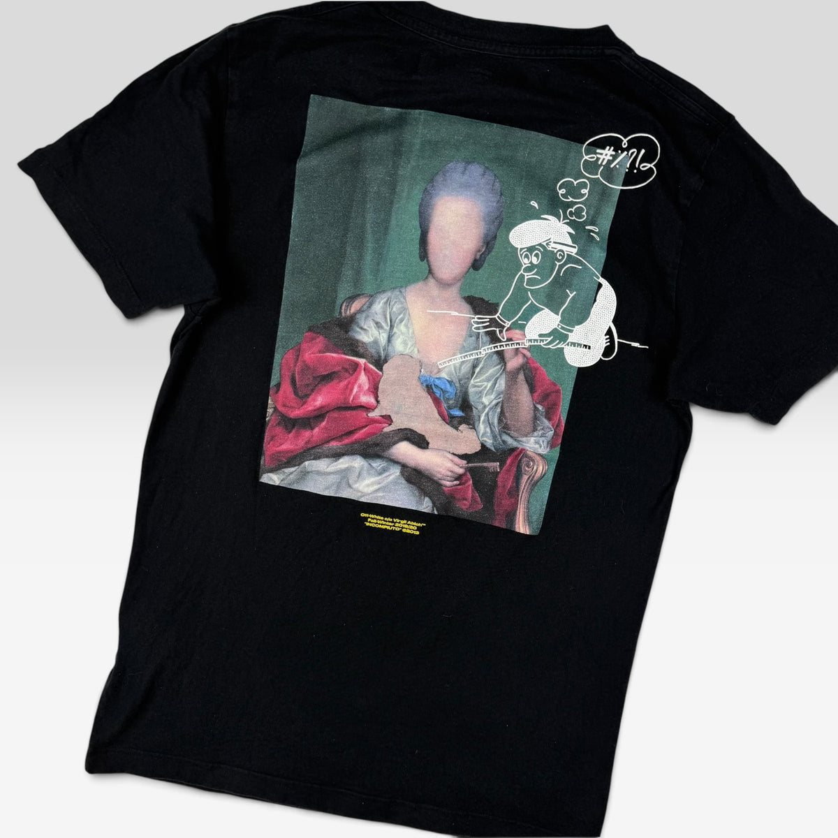 Off-White Mariana De Silva Print T-Shirt Black