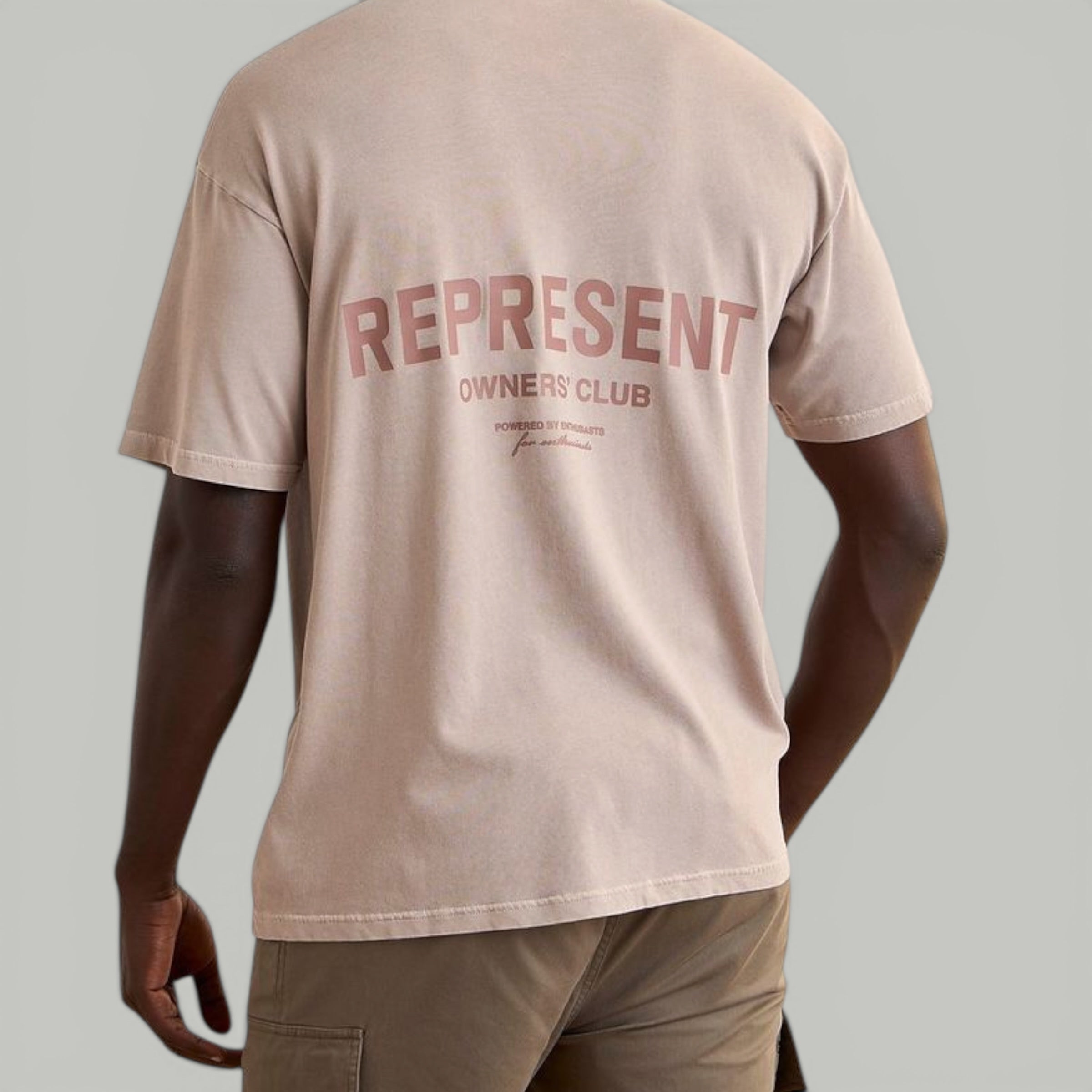Represent Washed Brown T-shirt