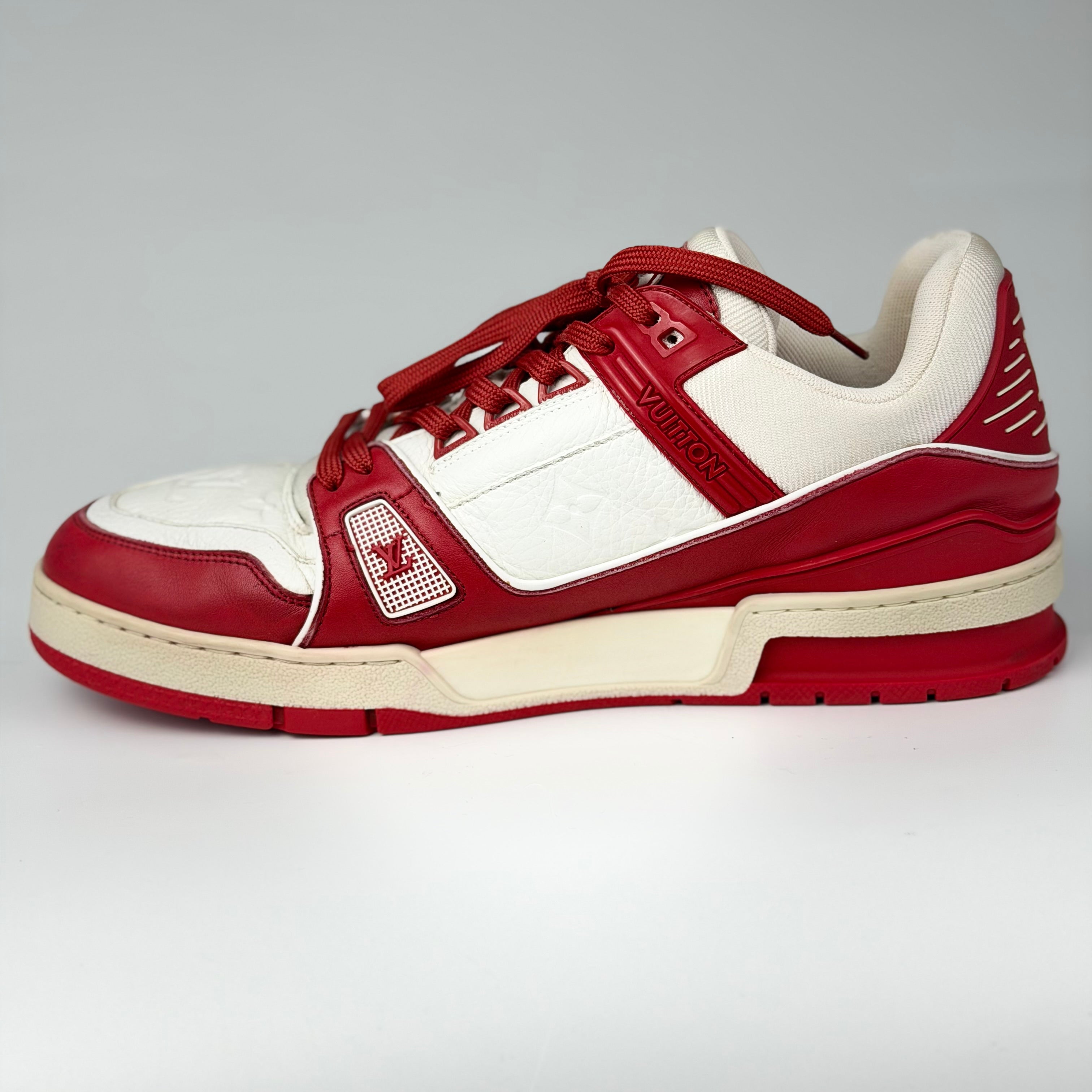 Louis Vuitton LV Trainer Red