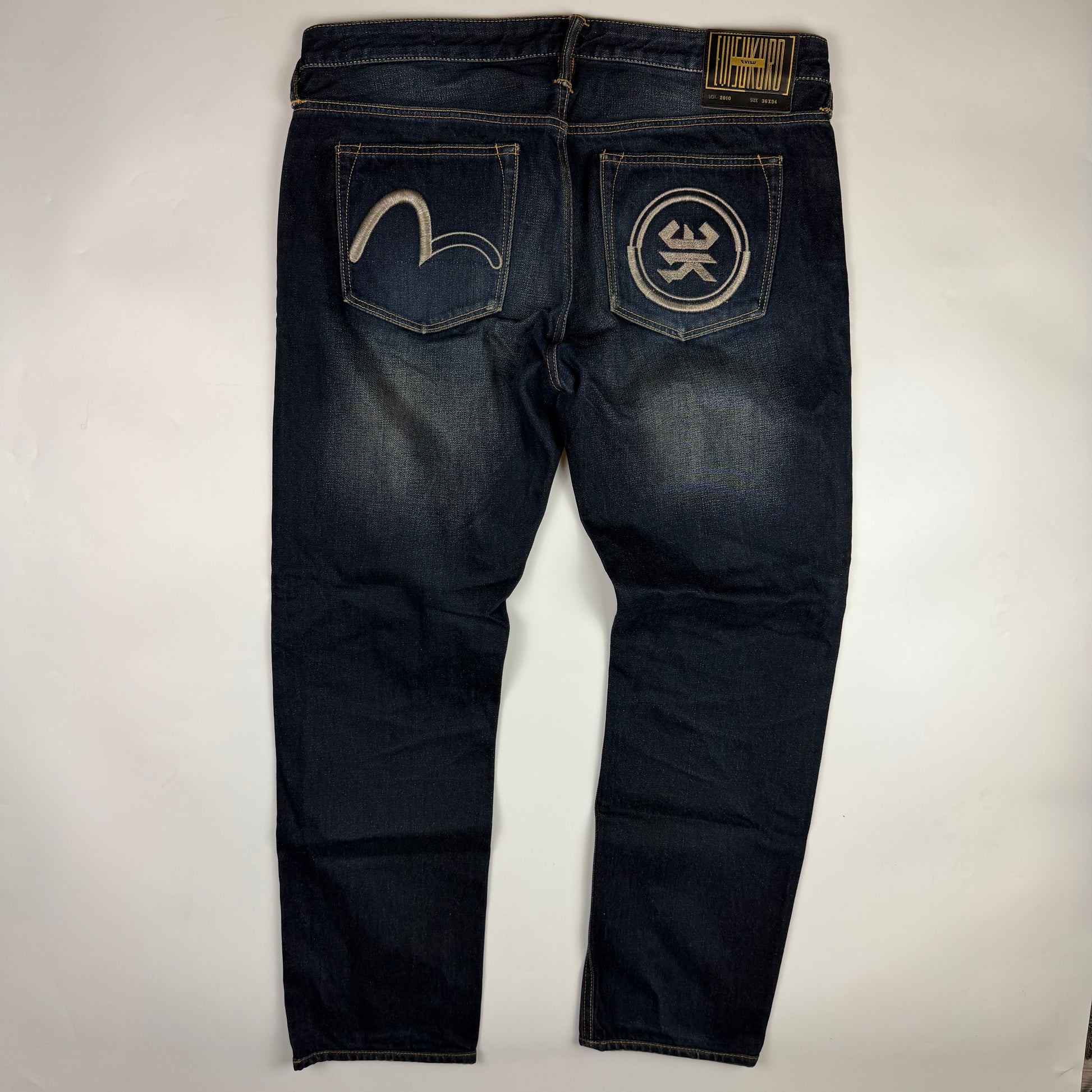 Evisu Kuro Seagull Jeans