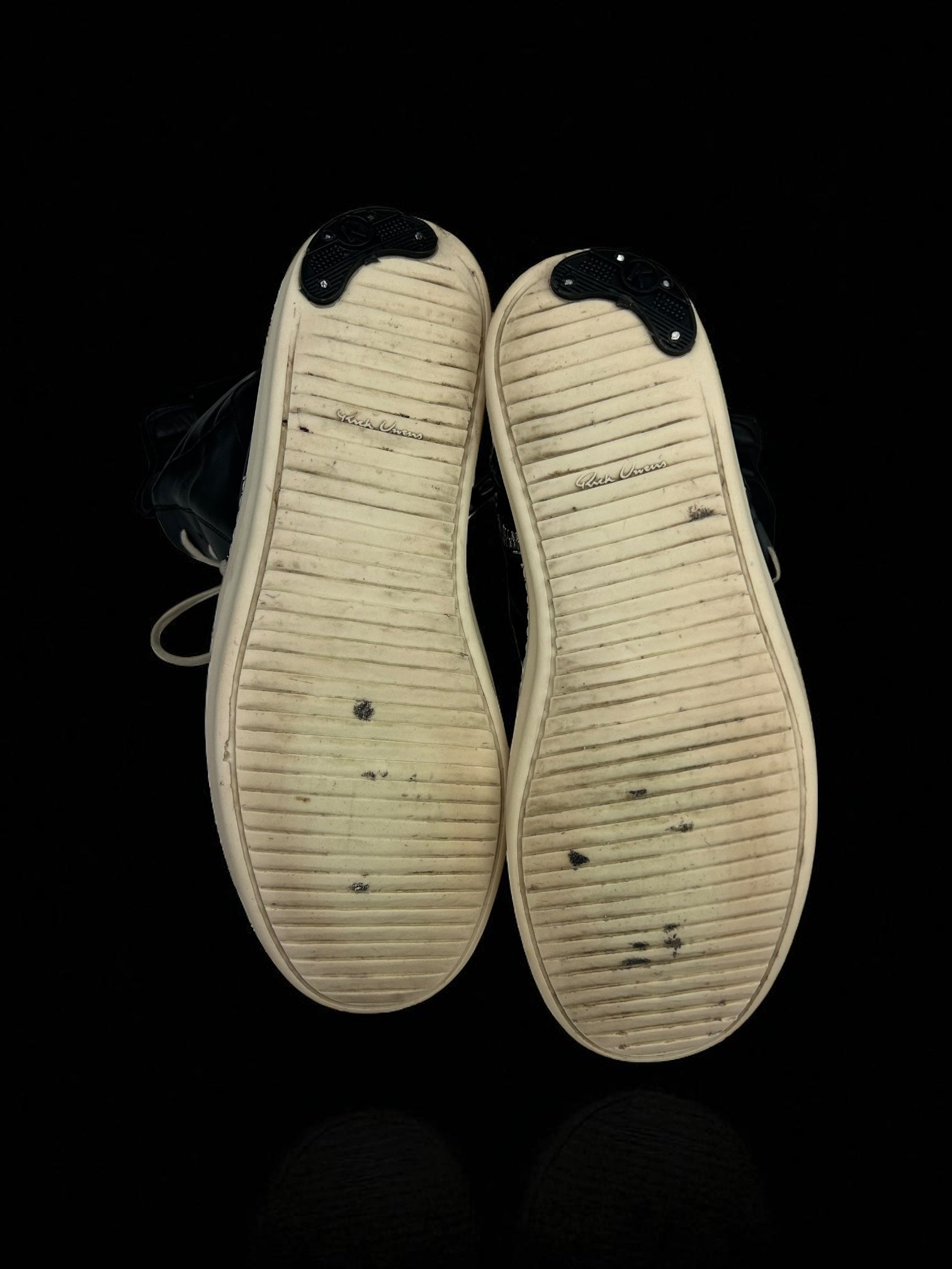 Rick Owens Geobasket Black Milk