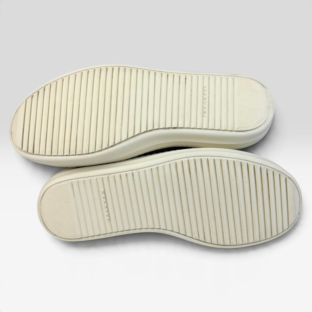 Rick Owens DRKSHDW Hexagram Ramones High Milk/Pearl
