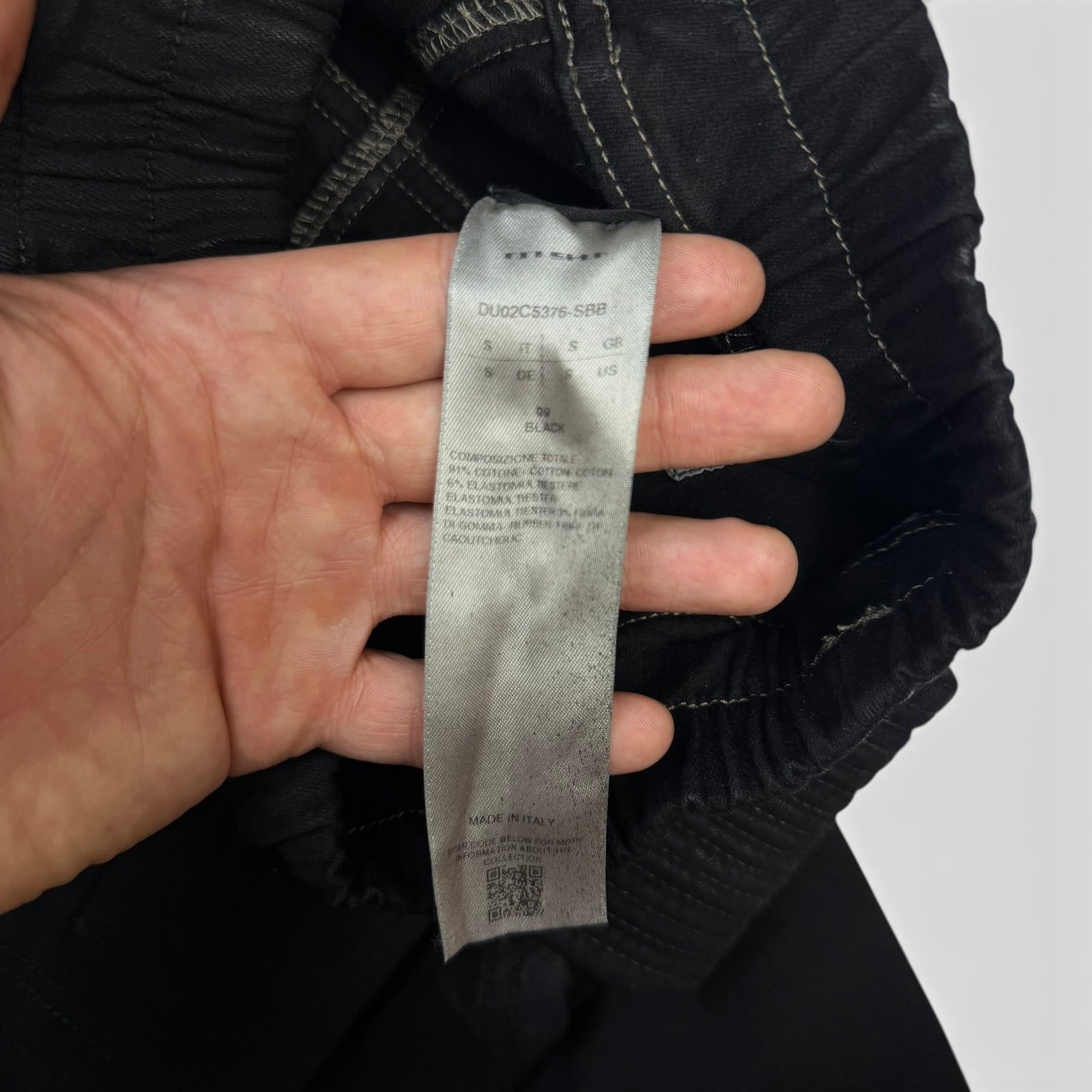 Rick Owens DRKSHDW Creatch Cargo Waxed Pants