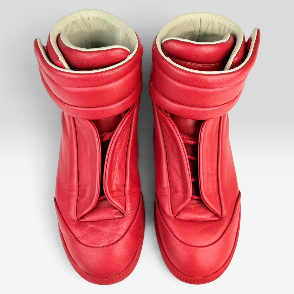 Maison Margiela Future High-Top Red – Incaltaminte Femei MAISON MARGIELA în mărimile 40 la V STEALS – mărimi 40