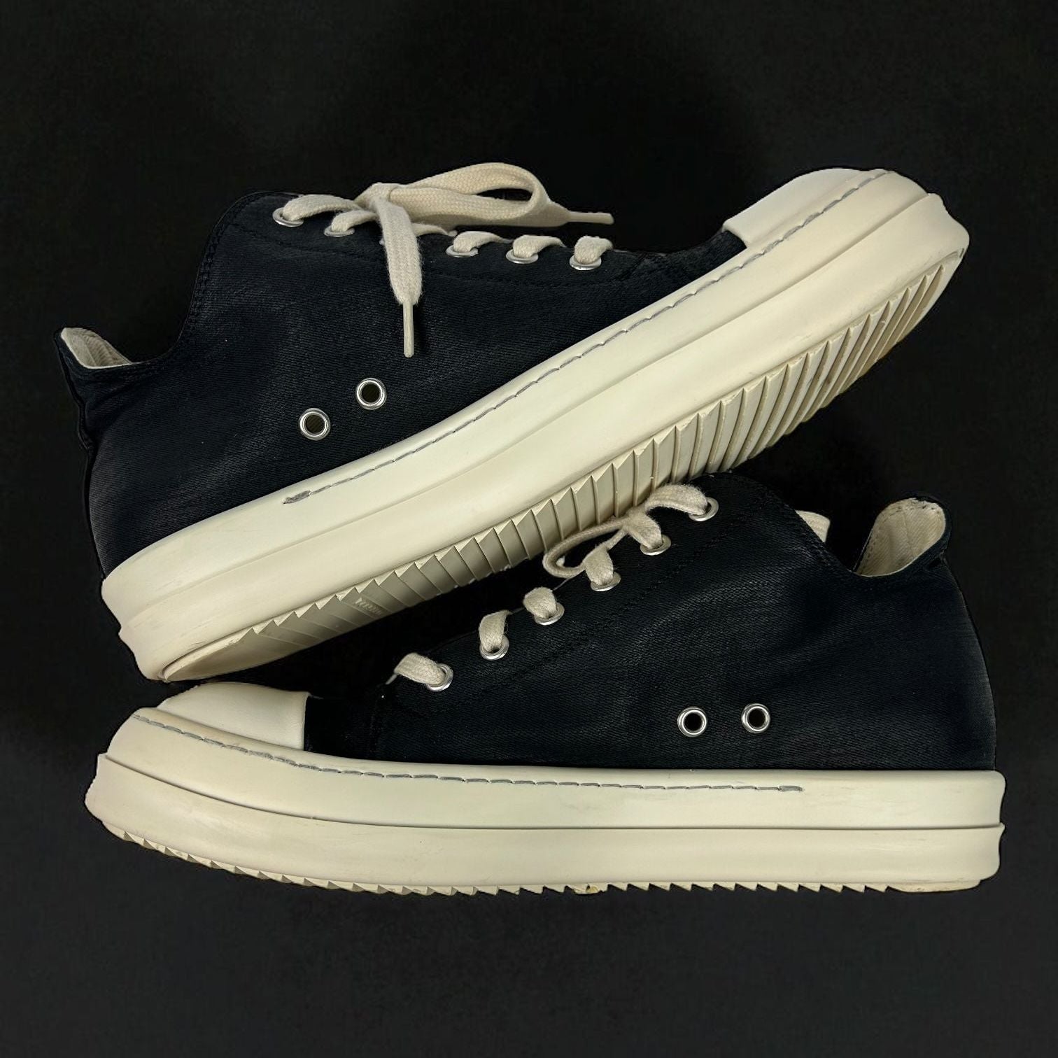 Rick Owens Ramones Low Black